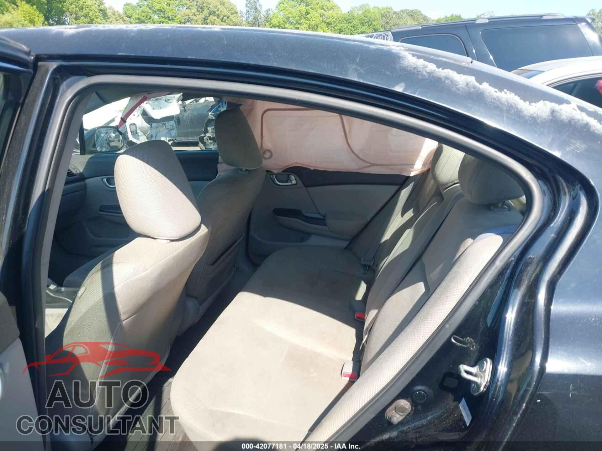 HONDA CIVIC 2012 - 2HGFB2F80CH508015