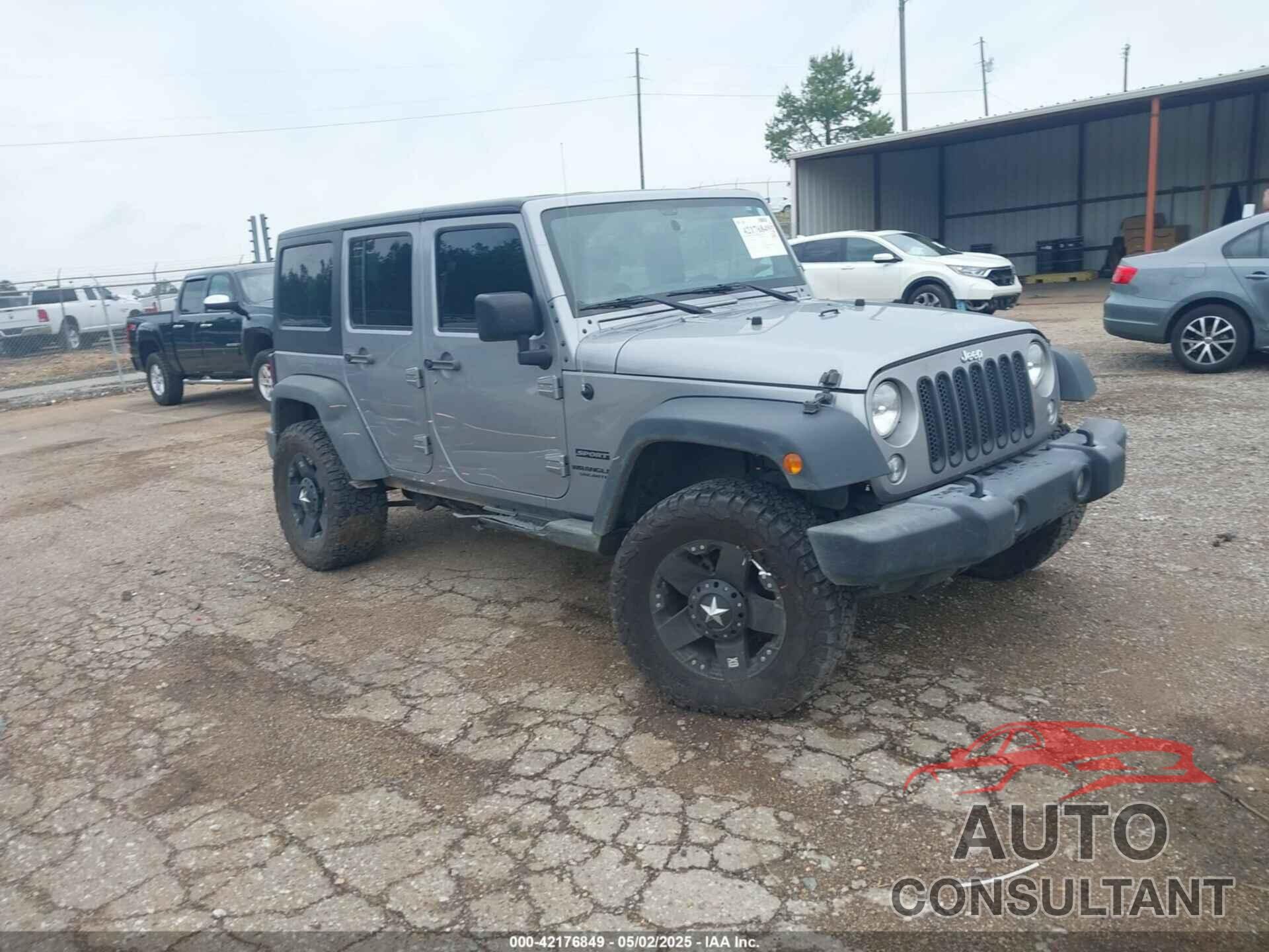 JEEP WRANGLER UNLIMITED 2017 - 1C4BJWDG5HL631286