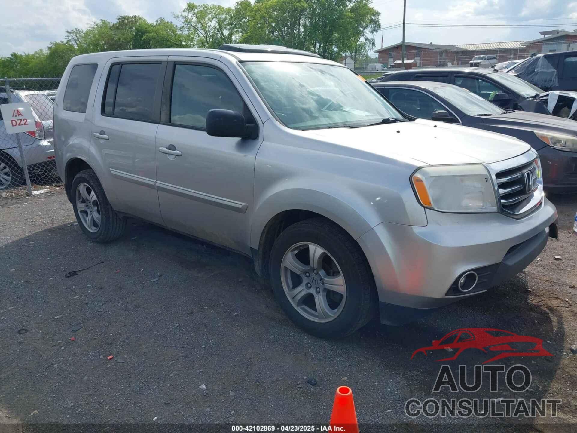 HONDA PILOT 2013 - 5FNYF3H73DB034476