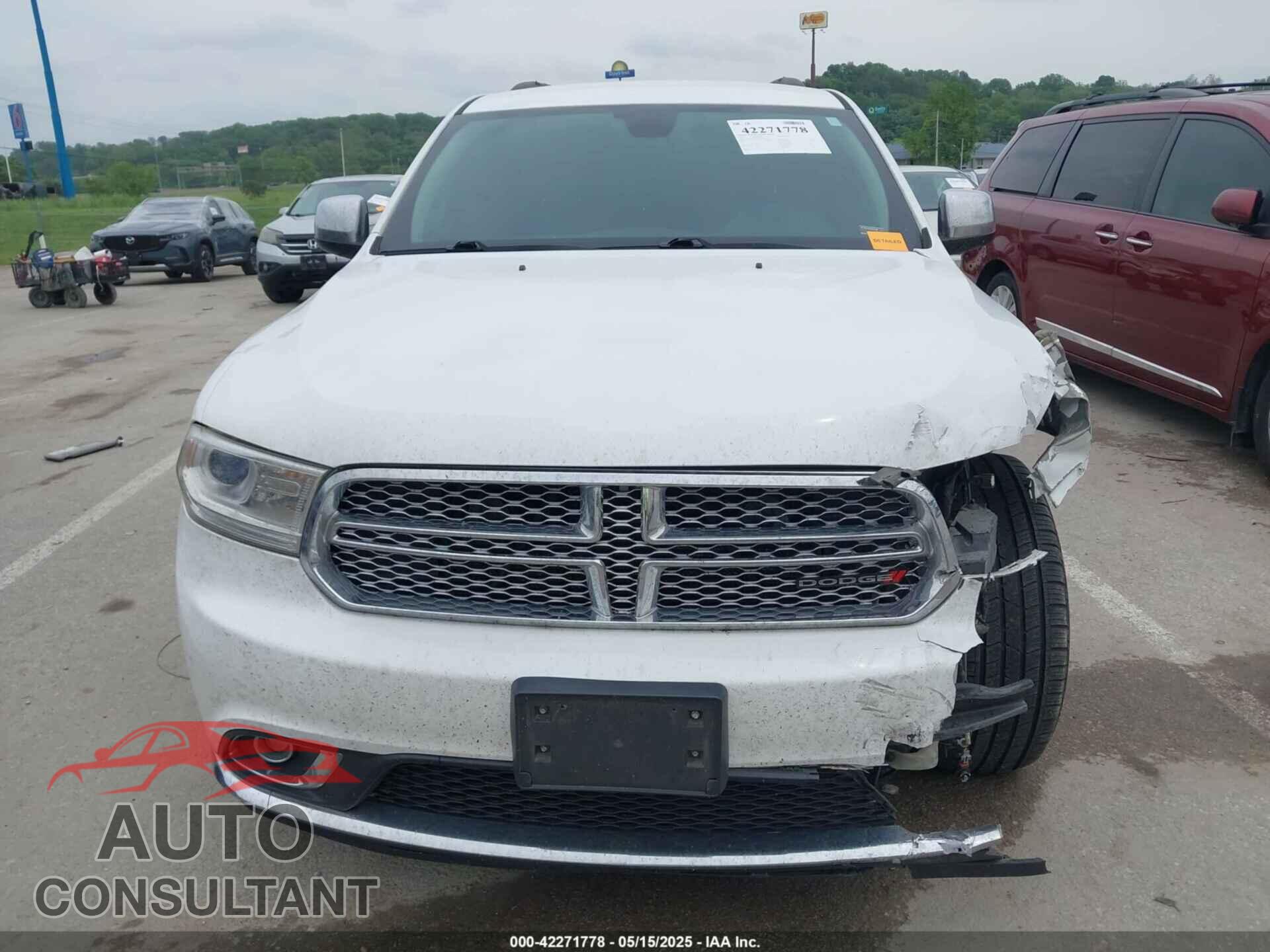 DODGE DURANGO 2016 - 1C4RDHAG9GC424274