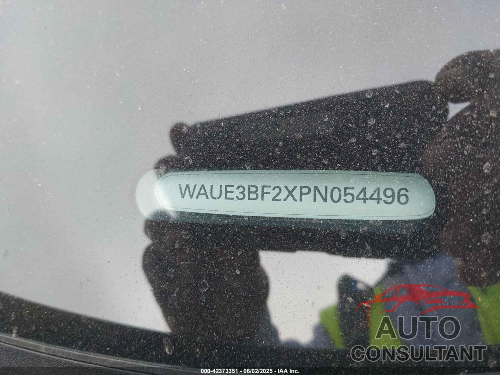 AUDI A6 SEDAN 2023 - WAUE3BF2XPN054496