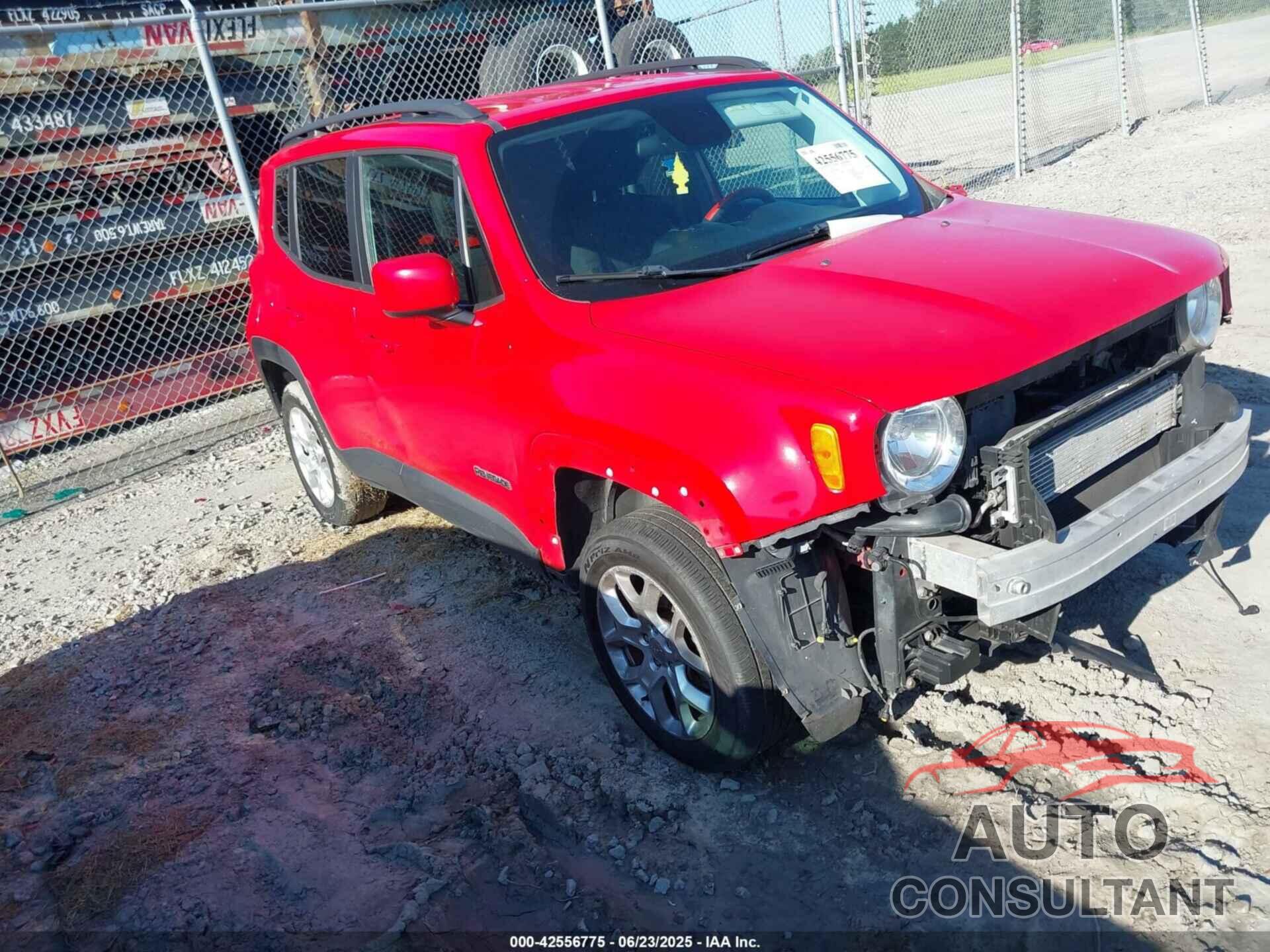 JEEP RENEGADE 2017 - ZACCJBBBXHPE89078