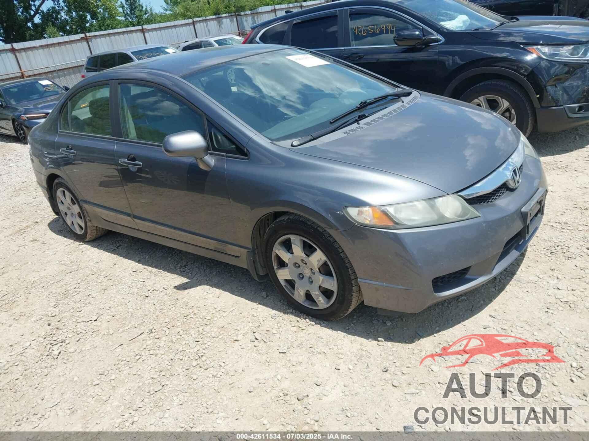 HONDA CIVIC 2009 - 19XFA16529E041444