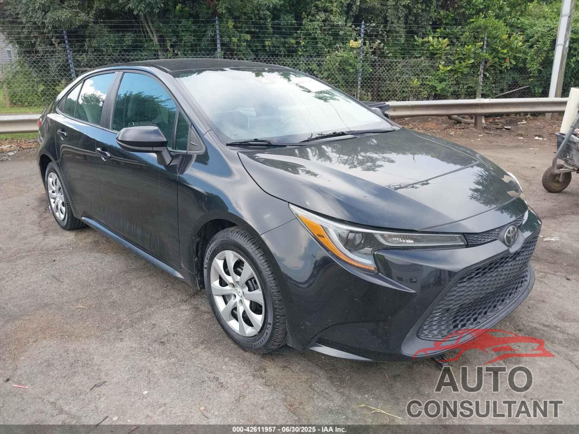 TOYOTA COROLLA 2020 - 5YFEPRAE9LP105100