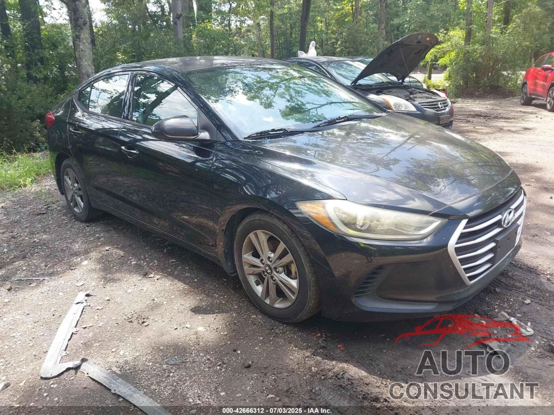 HYUNDAI ELANTRA 2017 - 5NPD84LF8HH144217