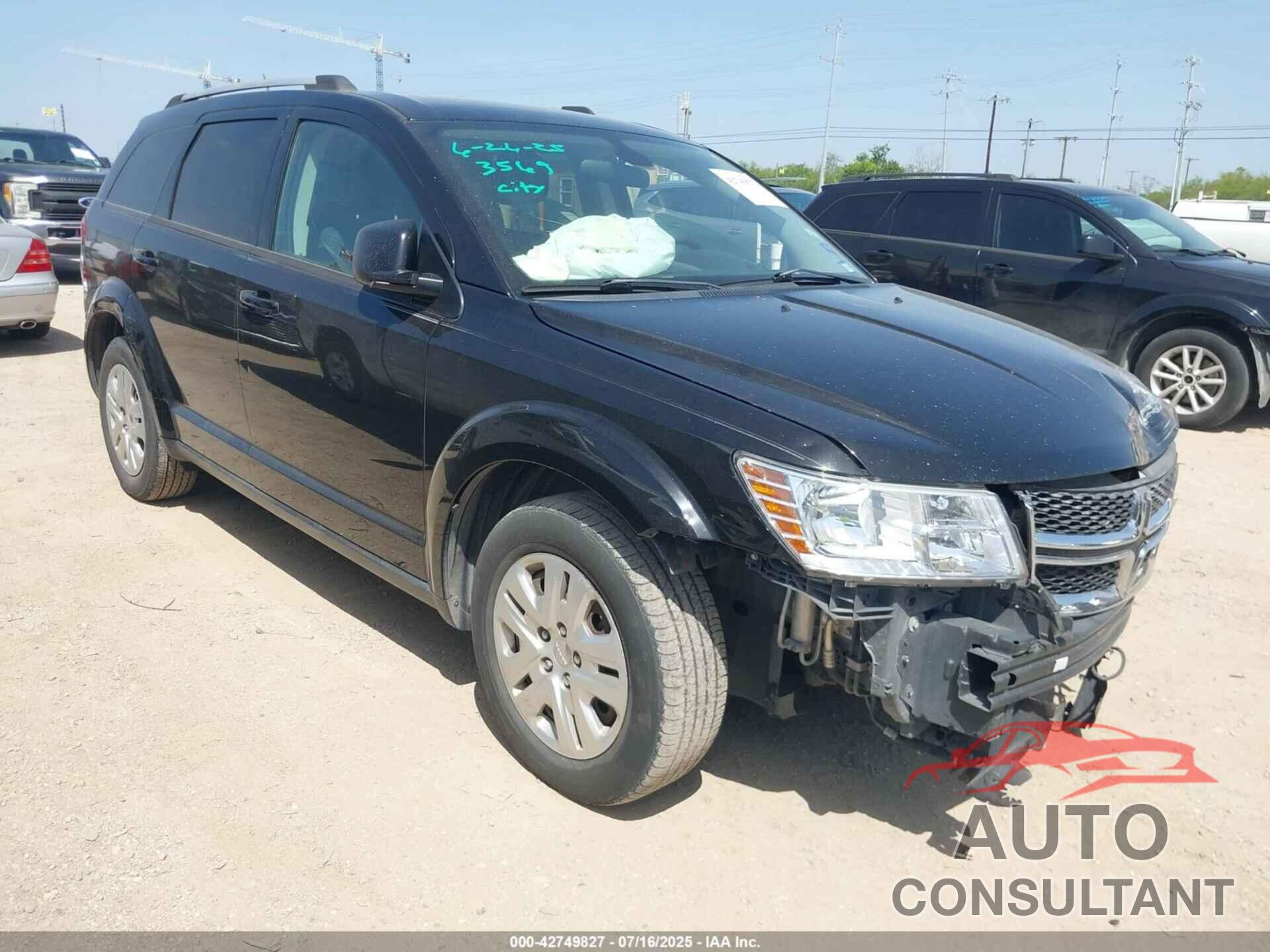 DODGE JOURNEY 2017 - 3C4PDCAB1HT675729
