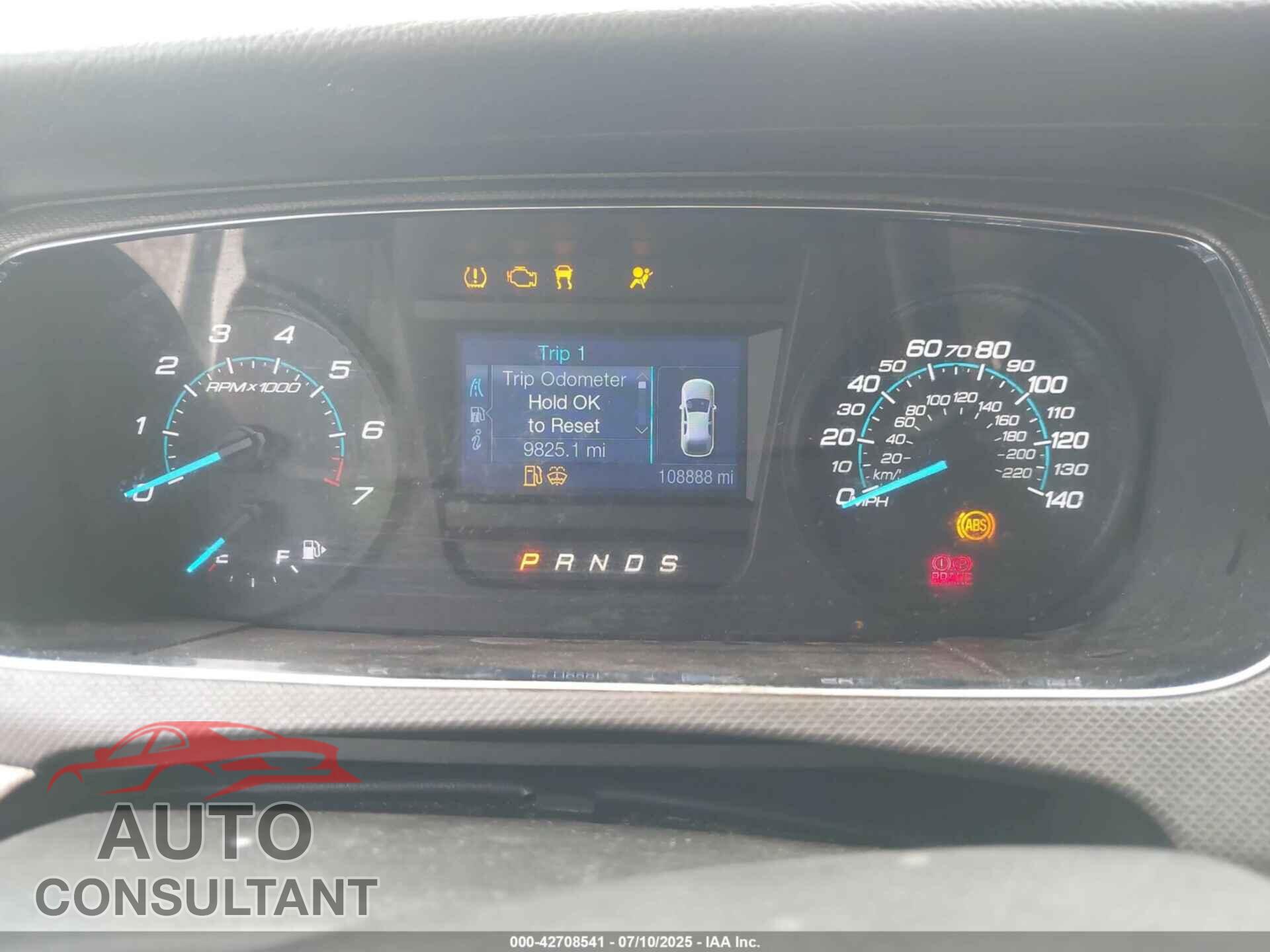 FORD TAURUS 2013 - 1FAHP2D94DG213829