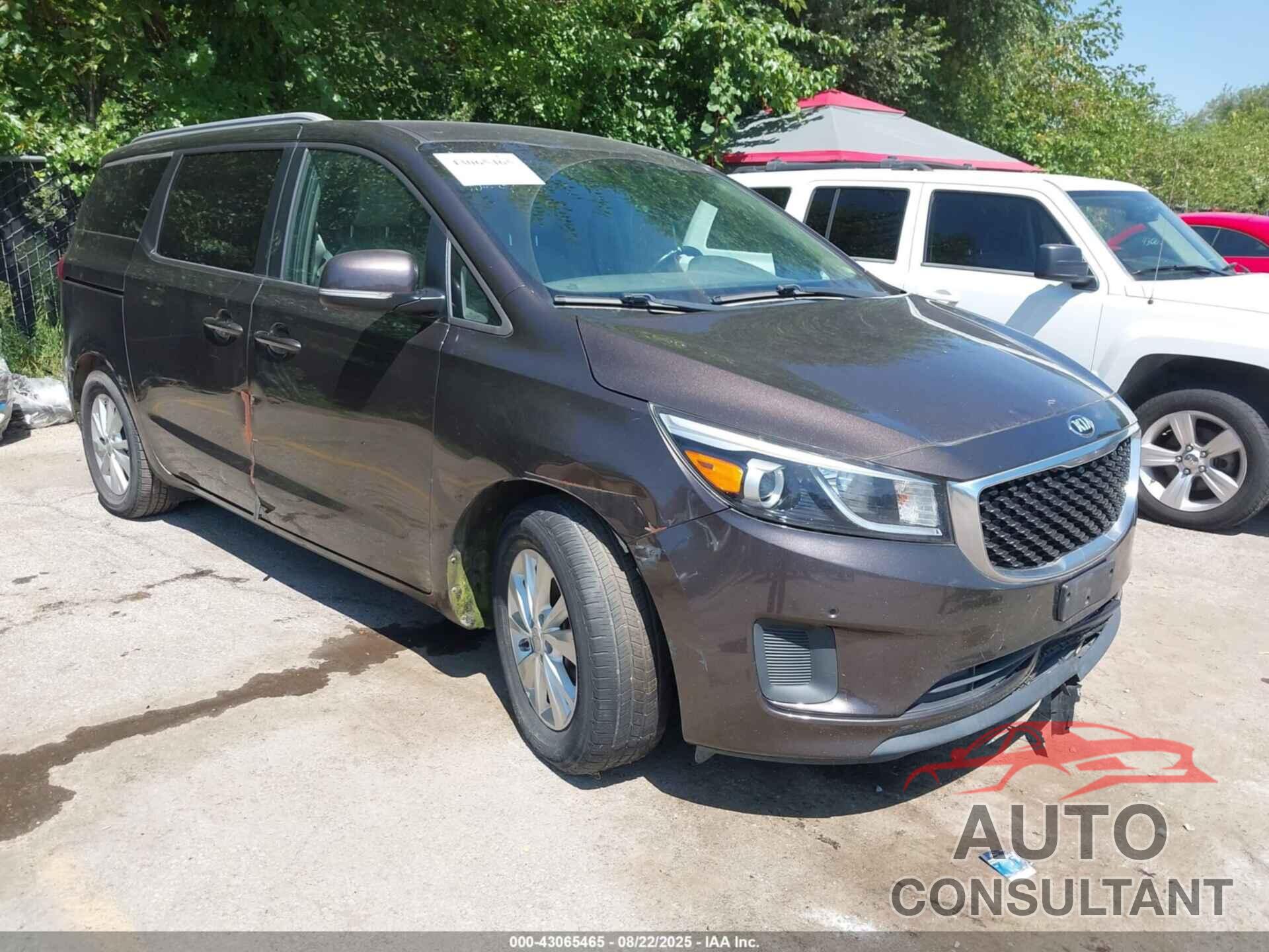 KIA SEDONA 2017 - KNDMB5C15H6266619