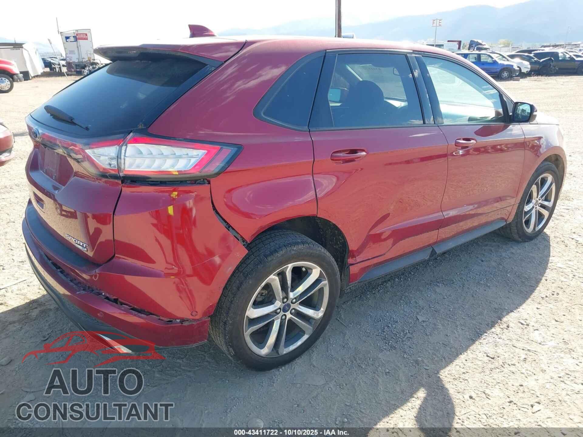 FORD EDGE 2017 - 2FMPK4APXHBC66207
