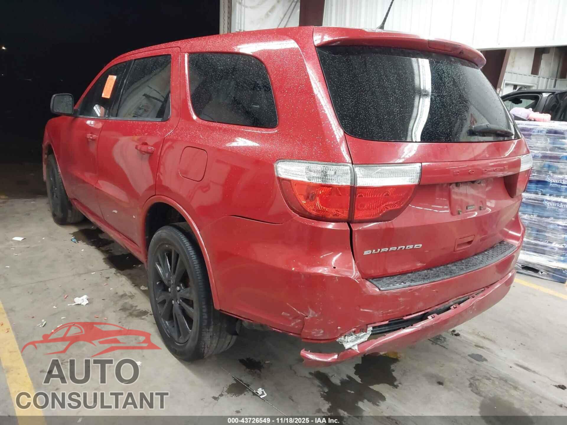DODGE DURANGO 2013 - 1C4RDHAG3DC686206