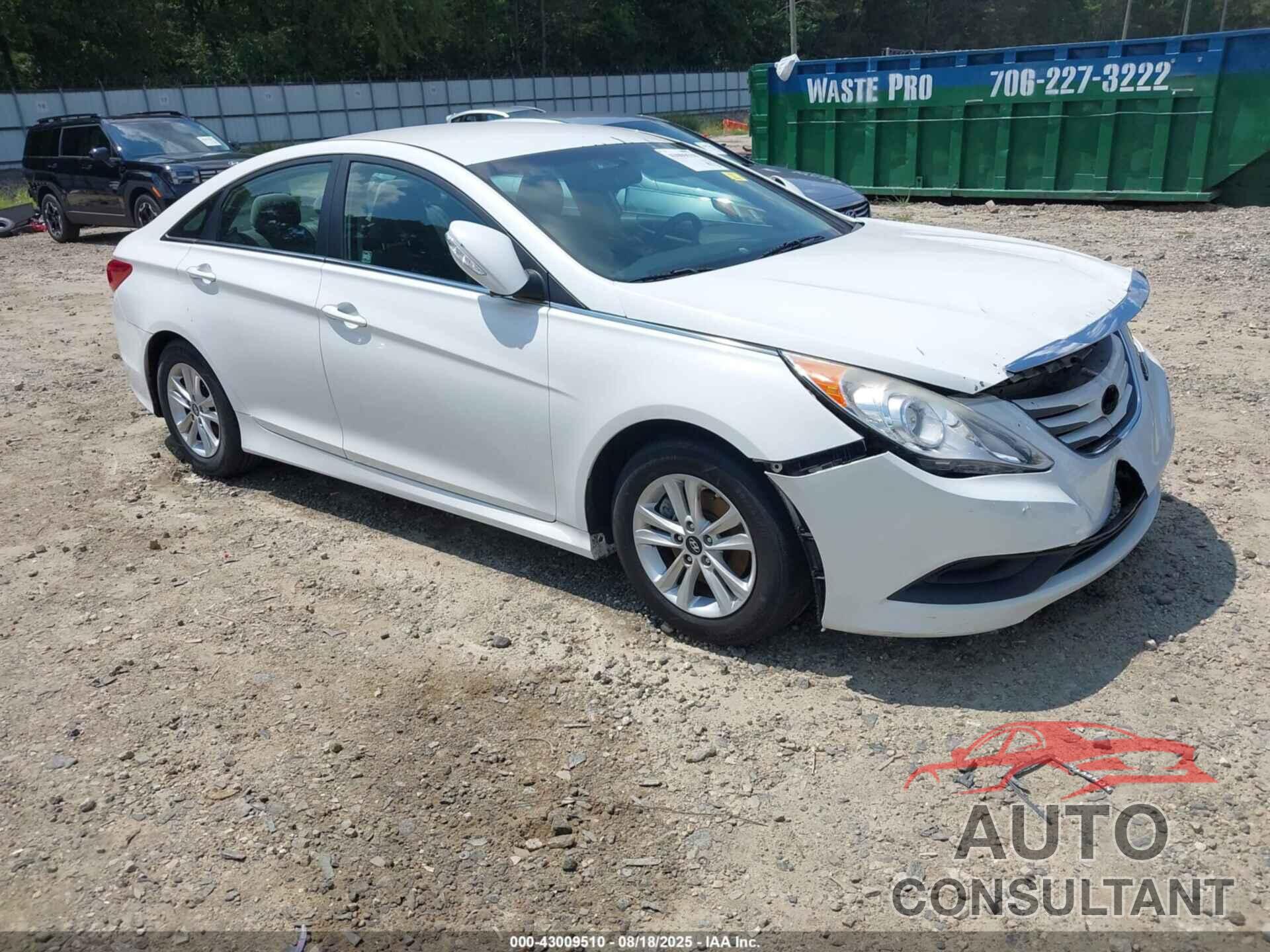 HYUNDAI SONATA 2014 - 5NPEB4ACXEH910958