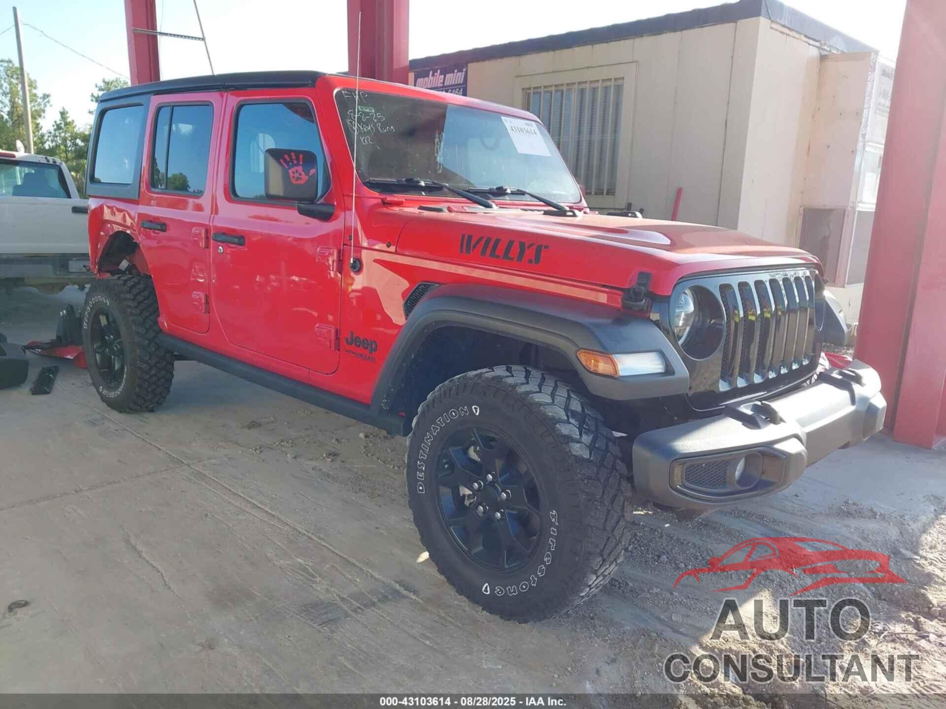JEEP WRANGLER UNLIMITED 2022 - 1C4HJXDN5NW224156