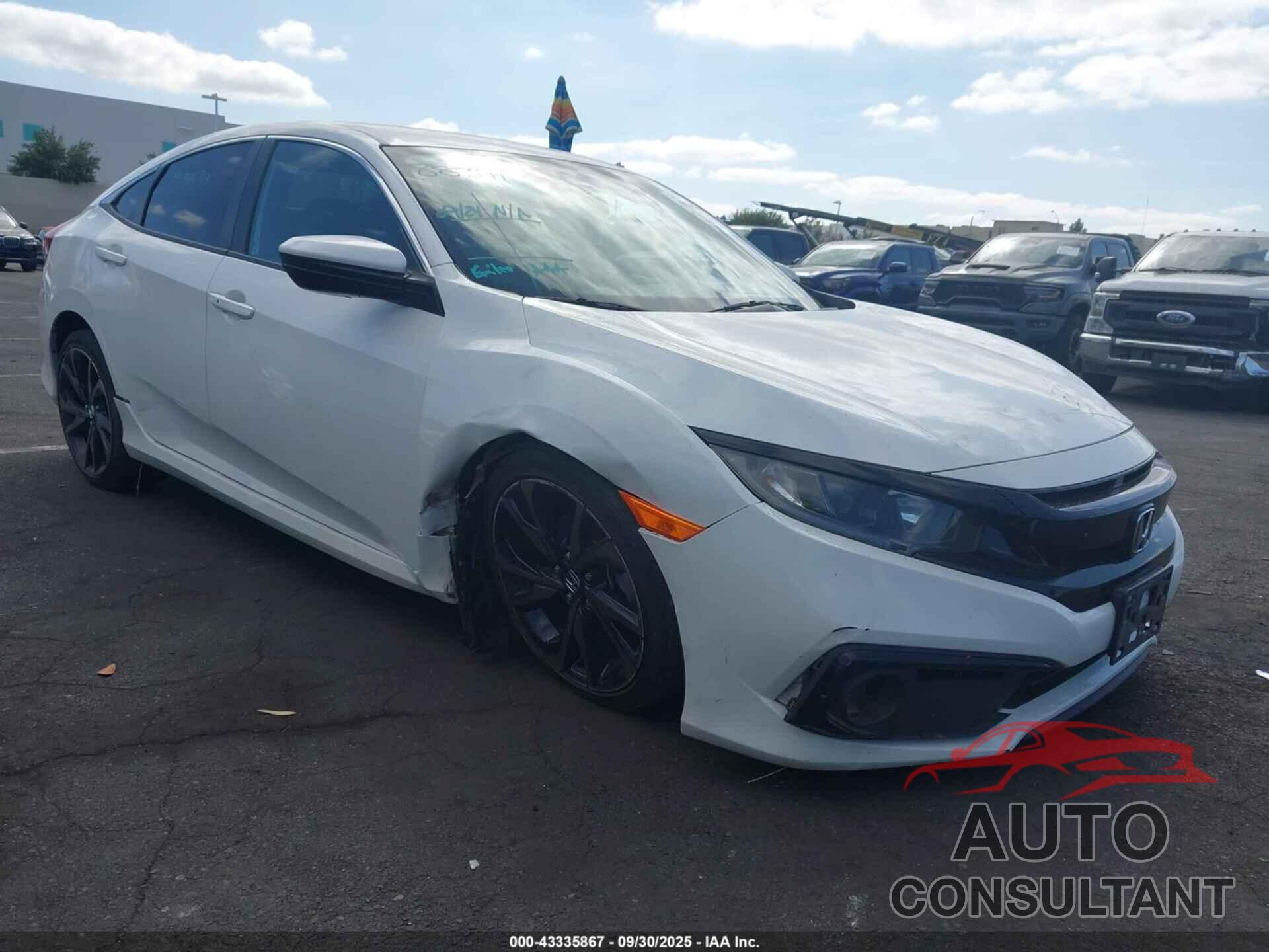 HONDA CIVIC 2021 - 2HGFC2F87MH559154