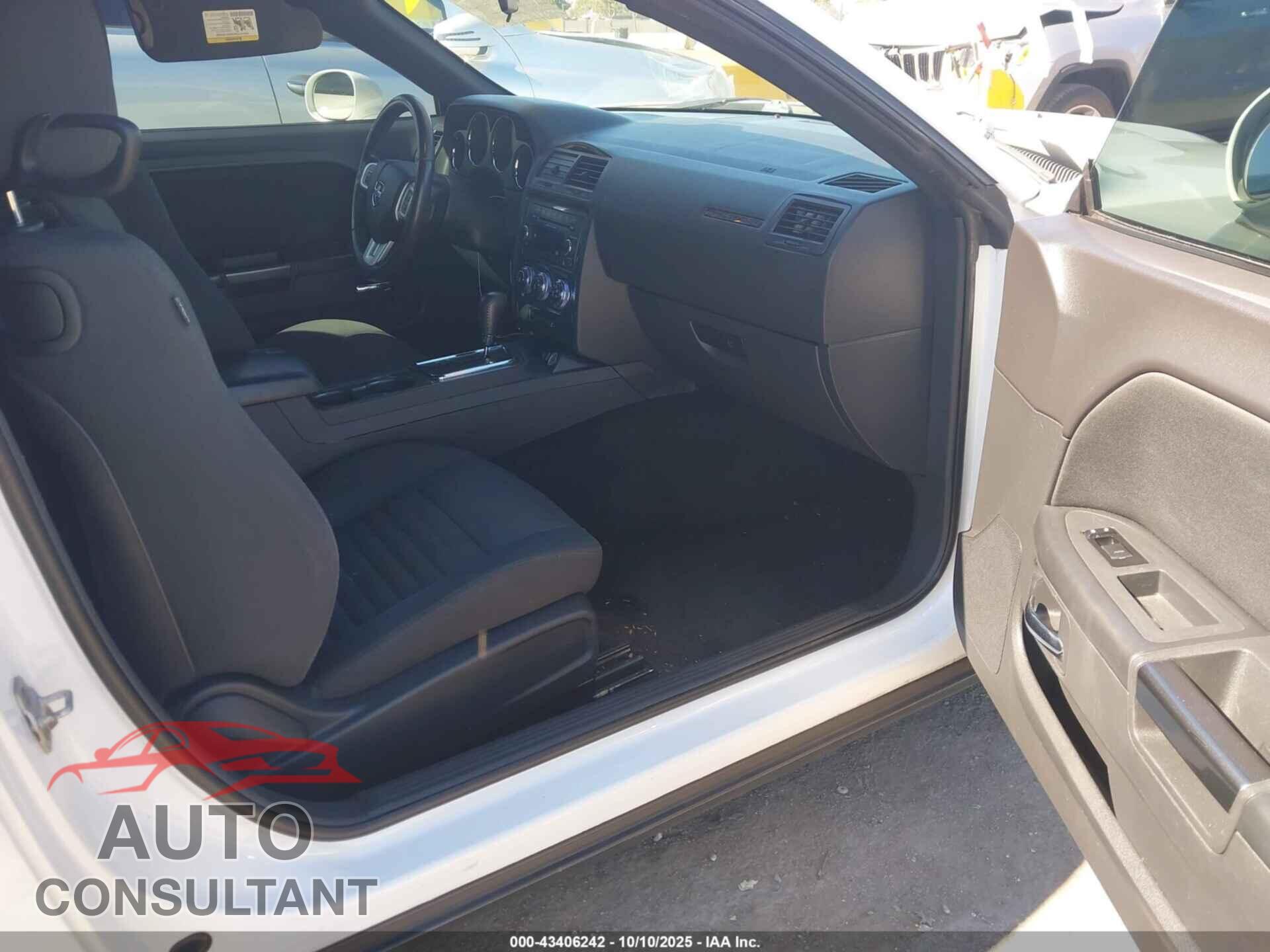 DODGE CHALLENGER 2013 - 2C3CDYAG9DH718941