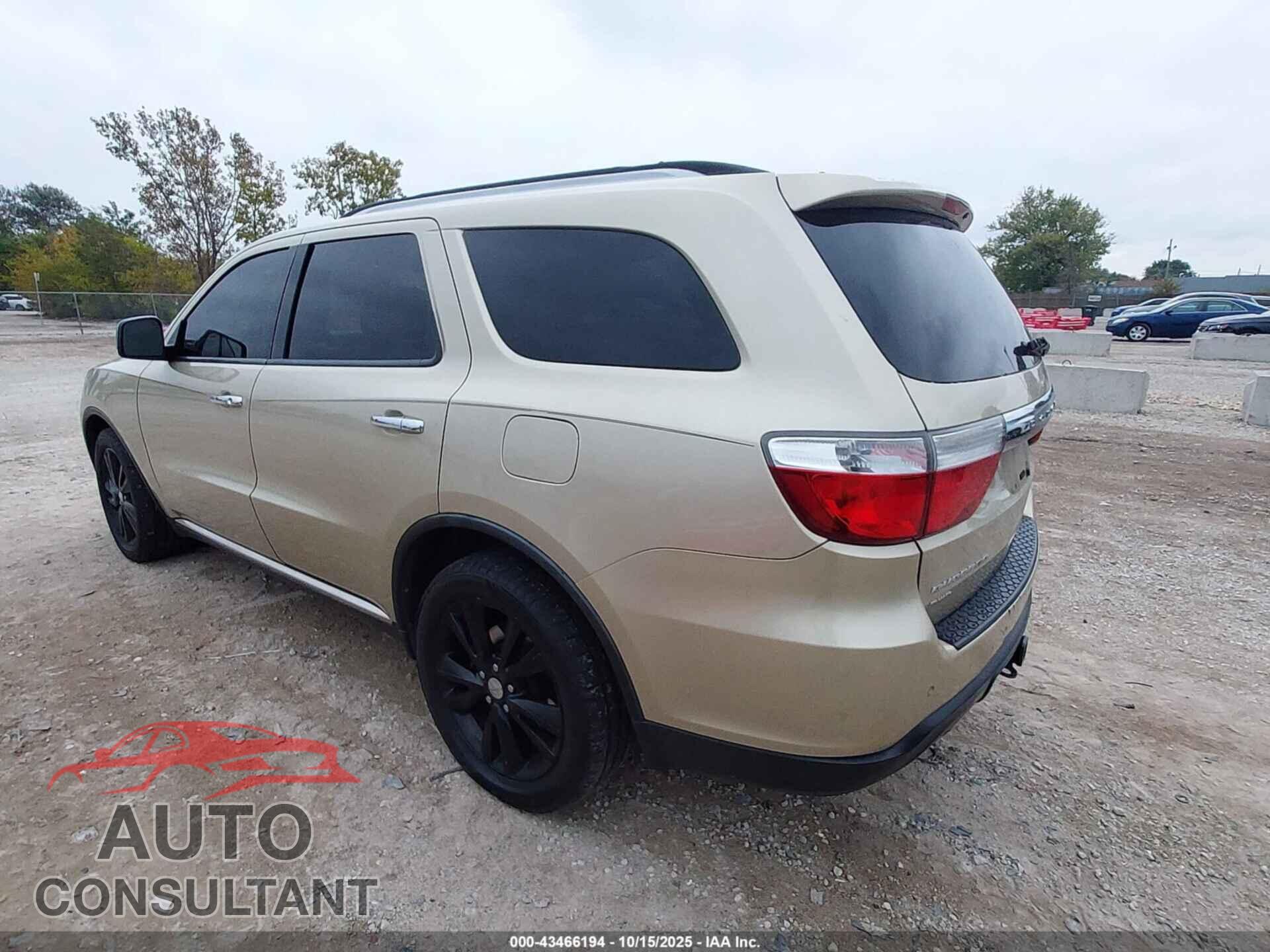 DODGE DURANGO 2011 - 1D4SE4GT2BC693319