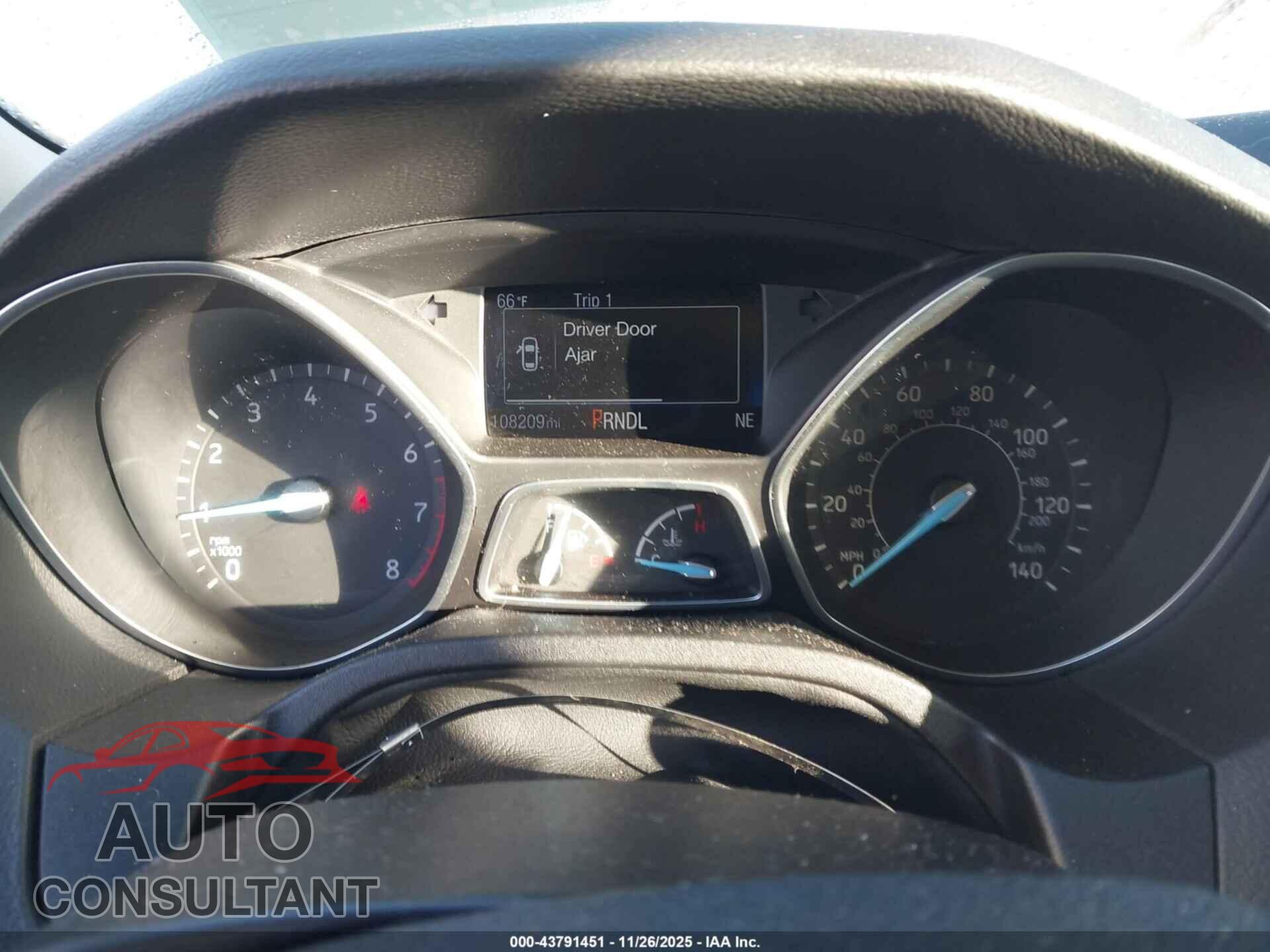 FORD FOCUS 2016 - 1FADP3F21GL357158