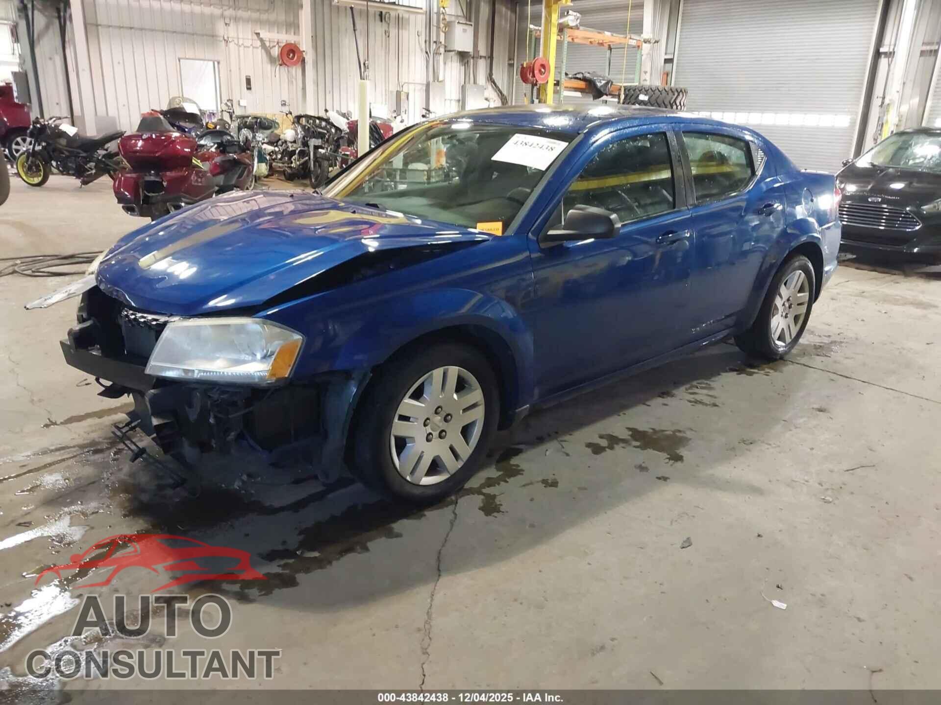 DODGE AVENGER 2013 - 1C3CDZAB7DN753981