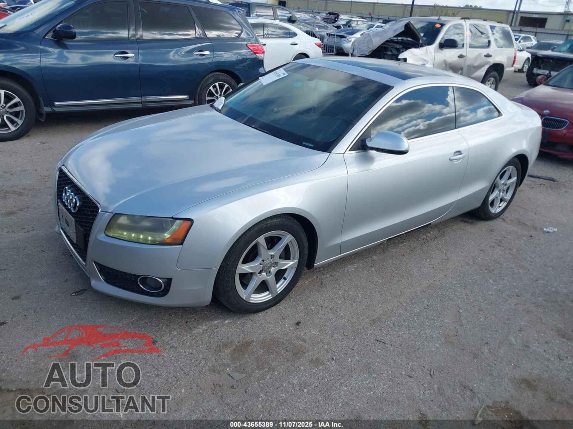AUDI A5 2010 - WAURFAFR2AA078743