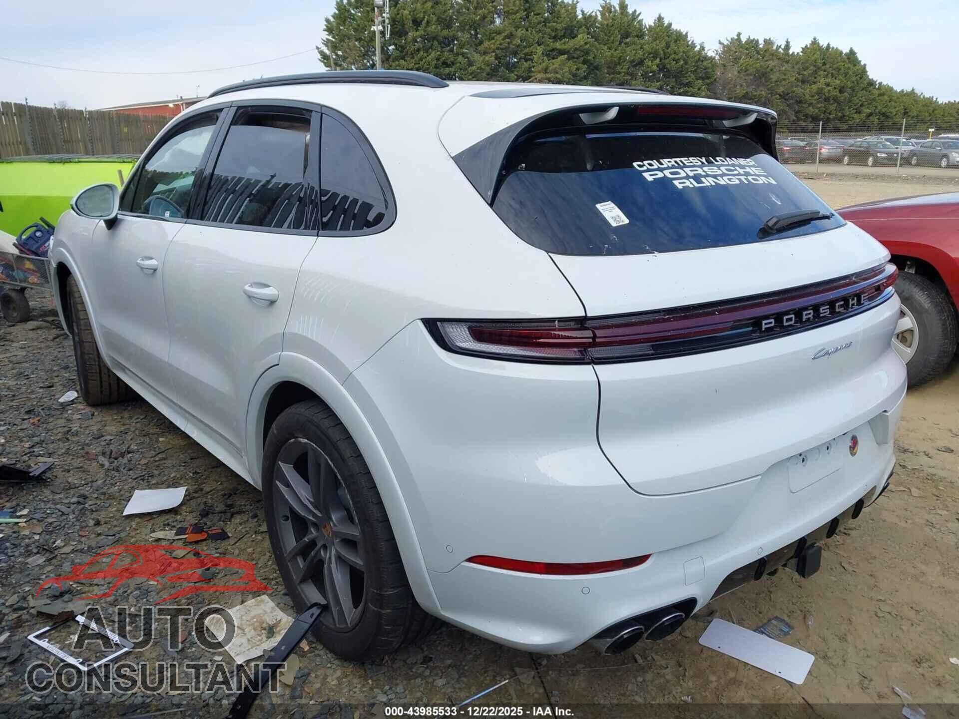 PORSCHE CAYENNE 2025 - WP1AA2AY0SDA04240