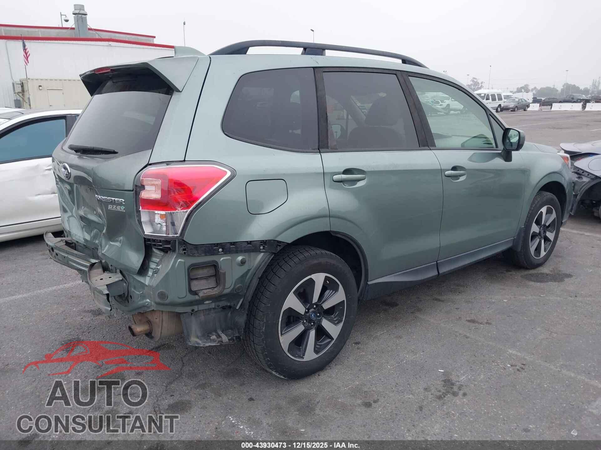 SUBARU FORESTER 2017 - JF2SJAEC6HH551675