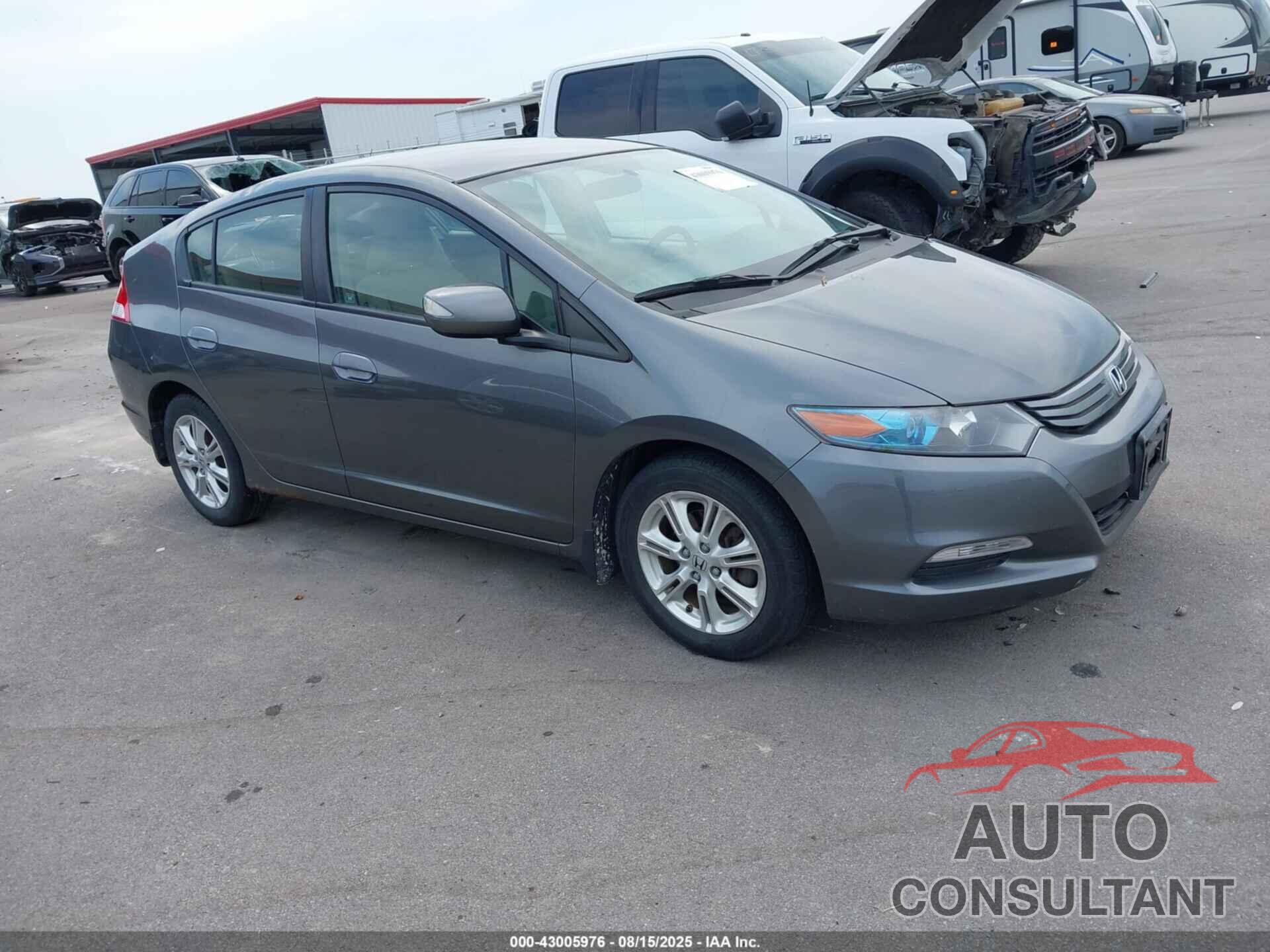 HONDA INSIGHT 2010 - JHMZE2H76AS010364