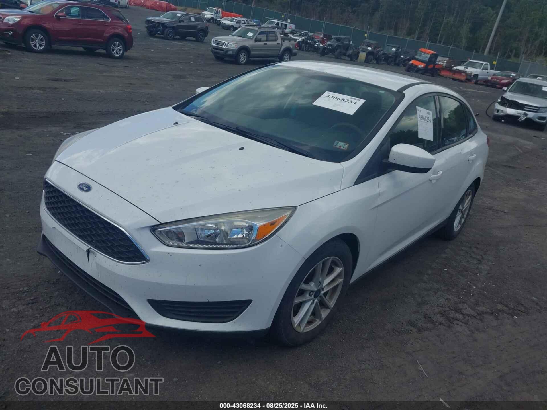 FORD FOCUS 2018 - 1FADP3F22JL206000