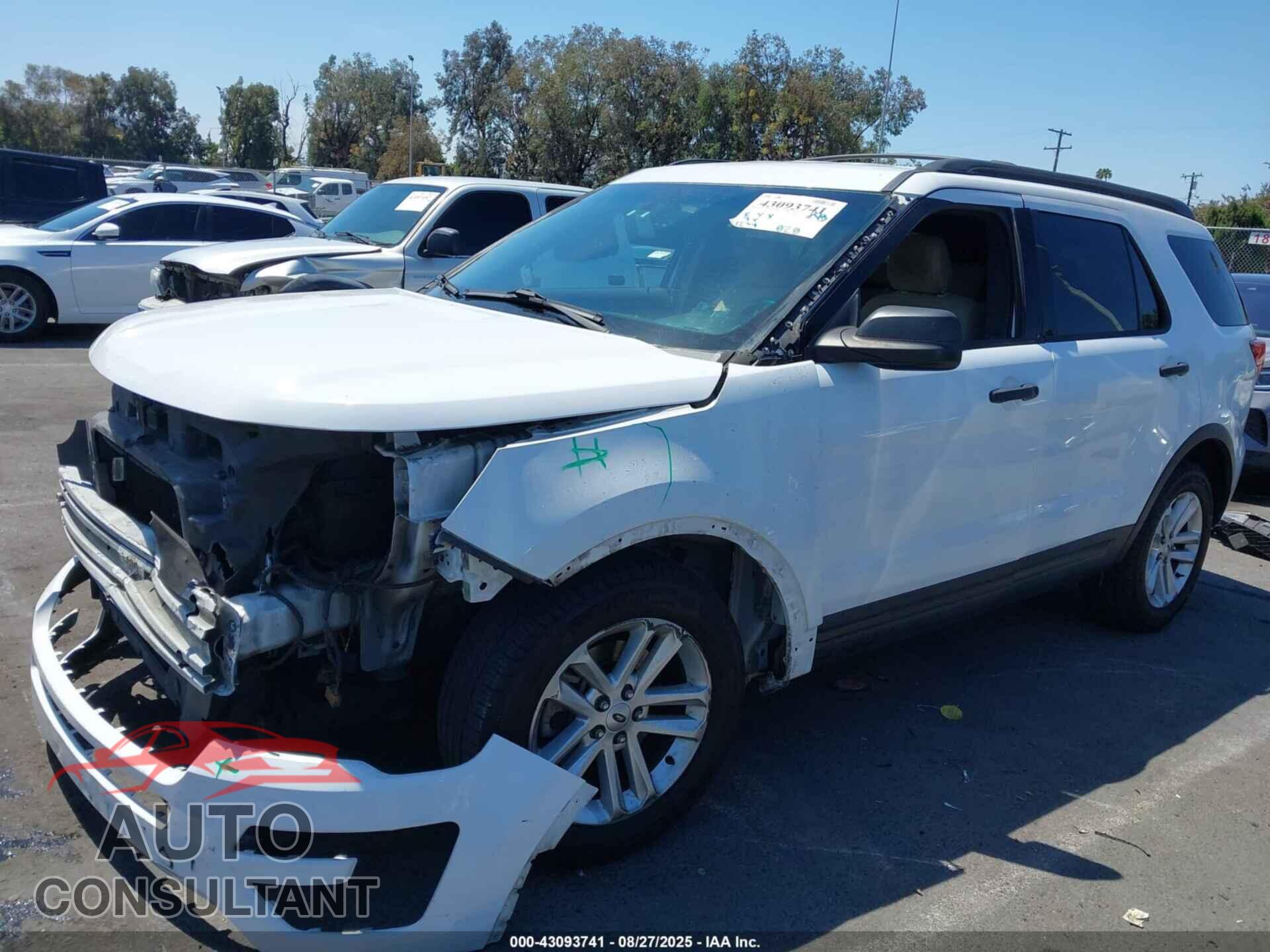 FORD EXPLORER 2017 - 1FM5K7B84HGA12291