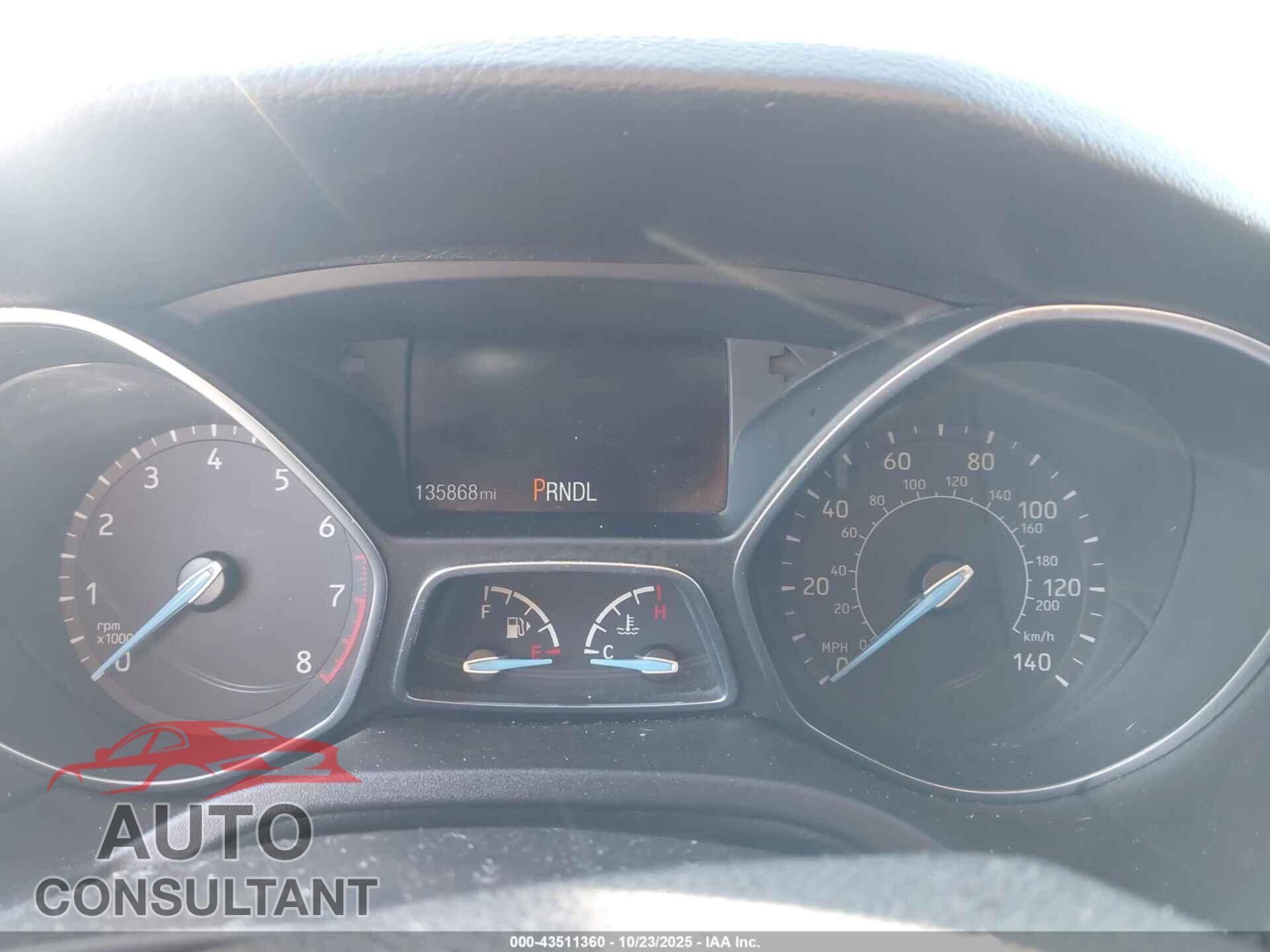 FORD FOCUS 2016 - 1FADP3F25GL239100