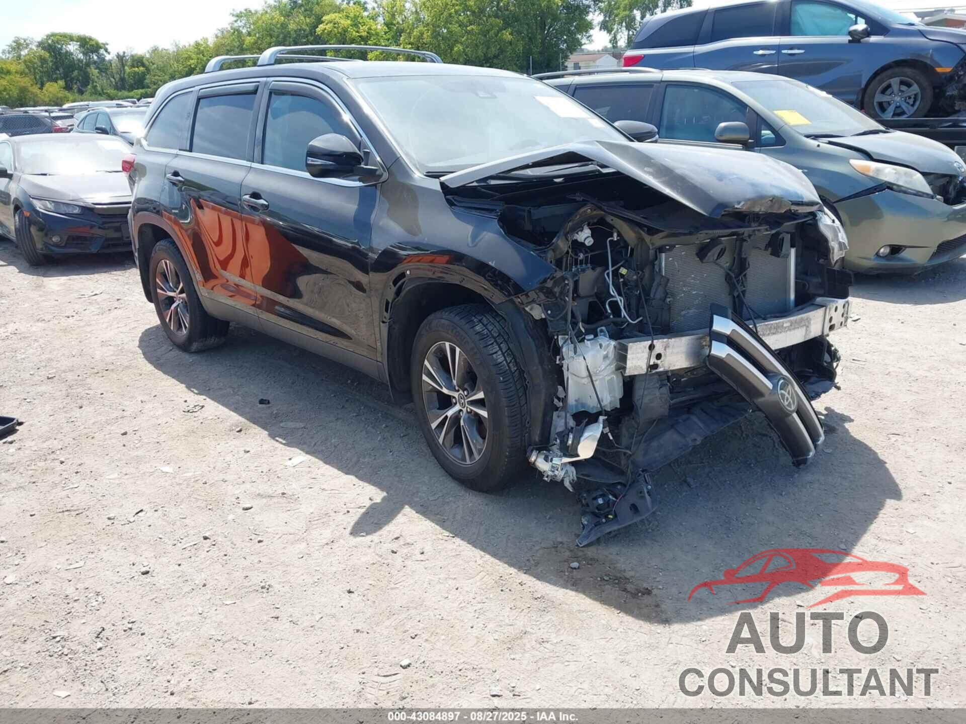 TOYOTA HIGHLANDER 2019 - 5TDBZRFH4KS934470