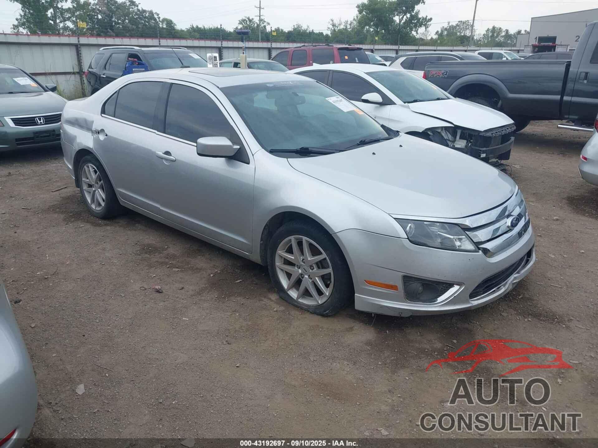 FORD FUSION 2012 - 3FAHP0JA2CR421878