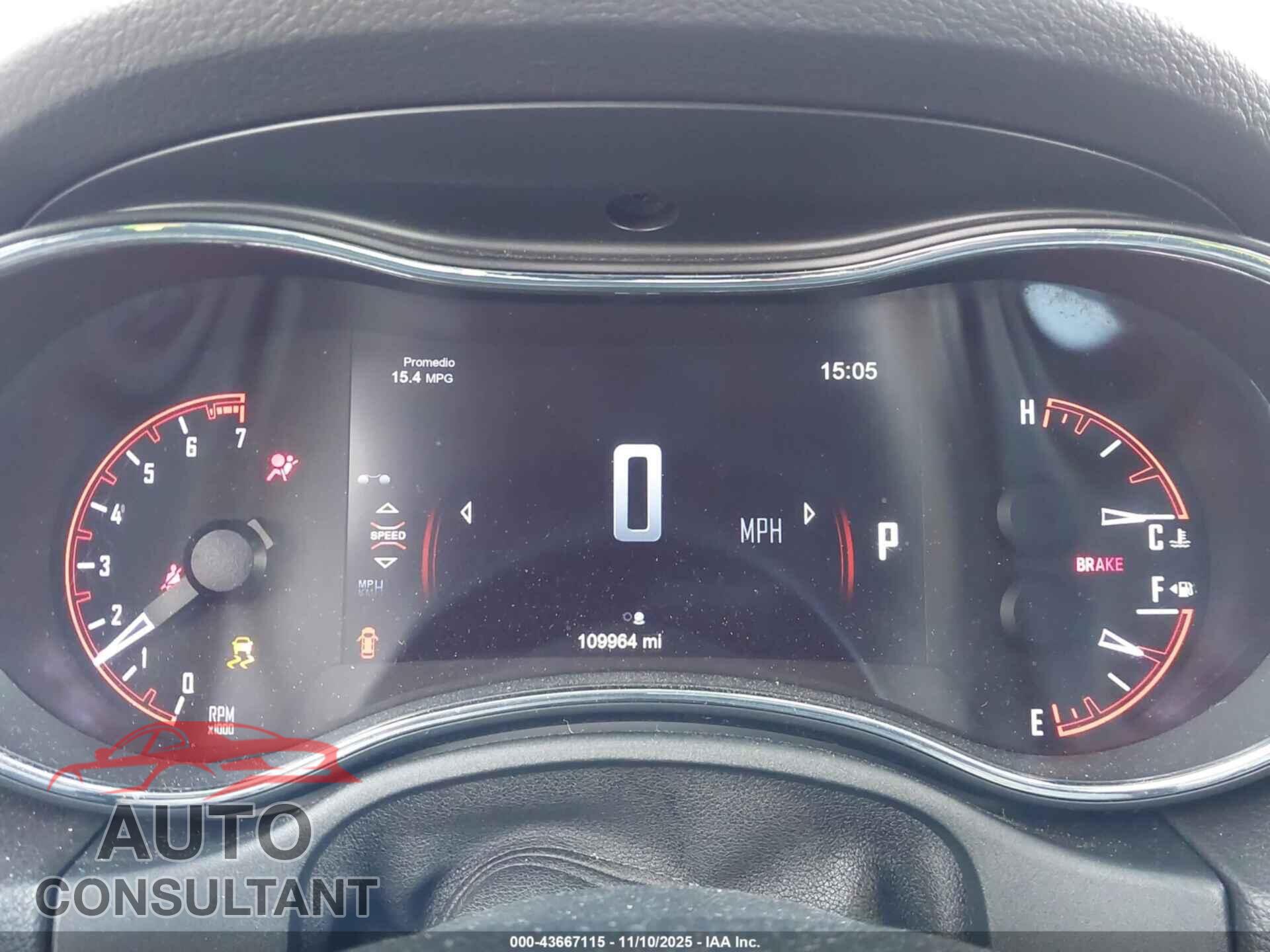 DODGE DURANGO 2014 - 1C4RDJDG8EC593881