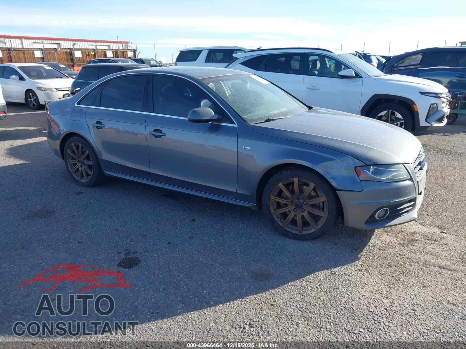 AUDI A4 2012 - WAUHFAFL0CN007723