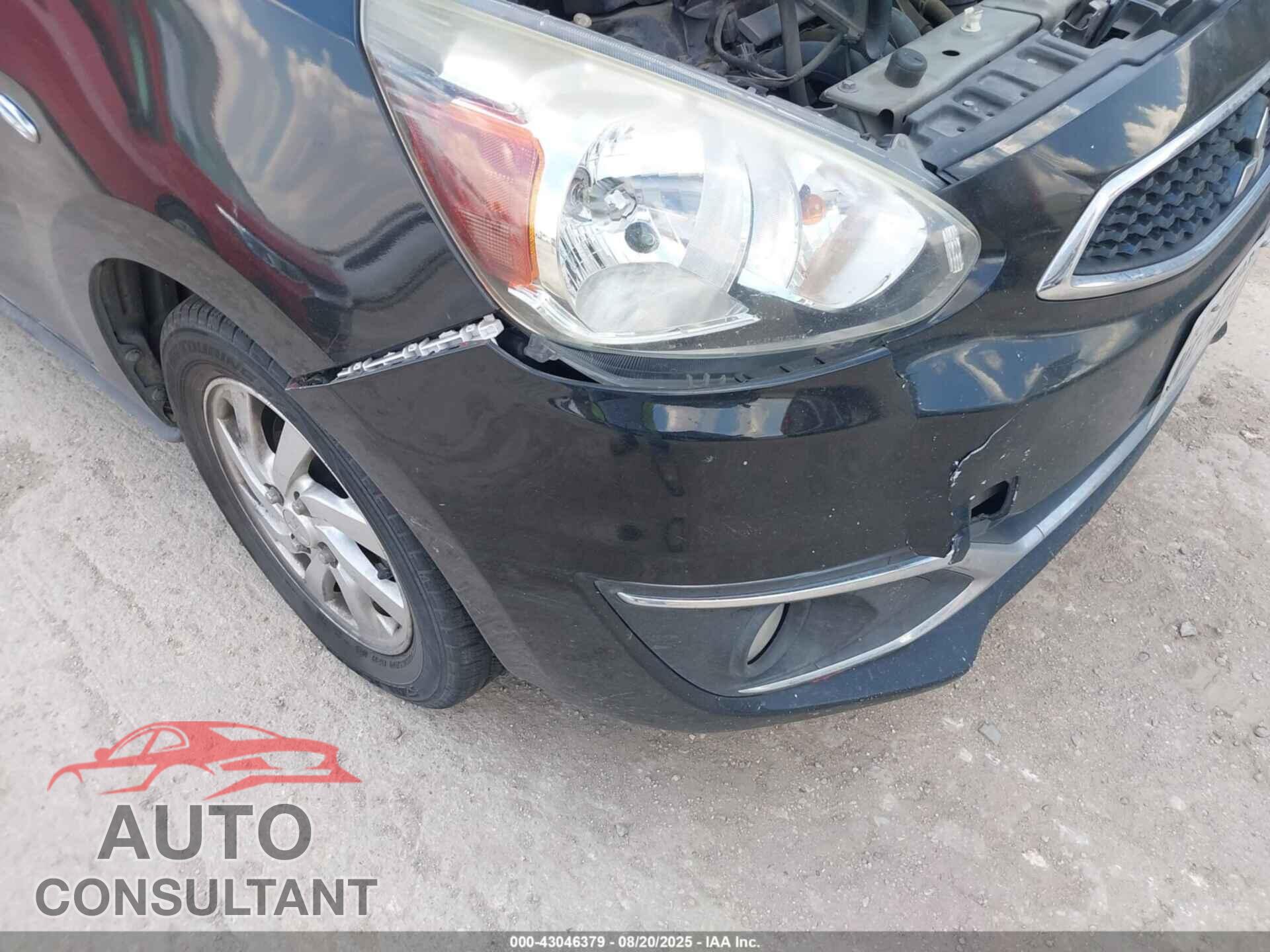MITSUBISHI MIRAGE 2017 - ML32A4HJXHH002462