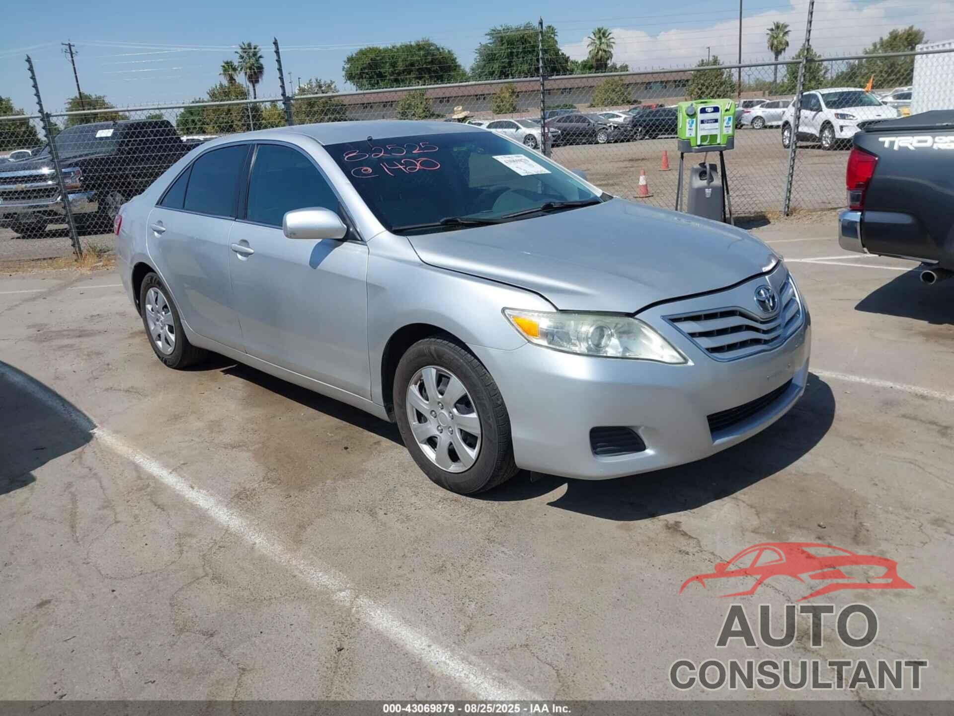 TOYOTA CAMRY 2011 - 4T1BF3EK4BU213088