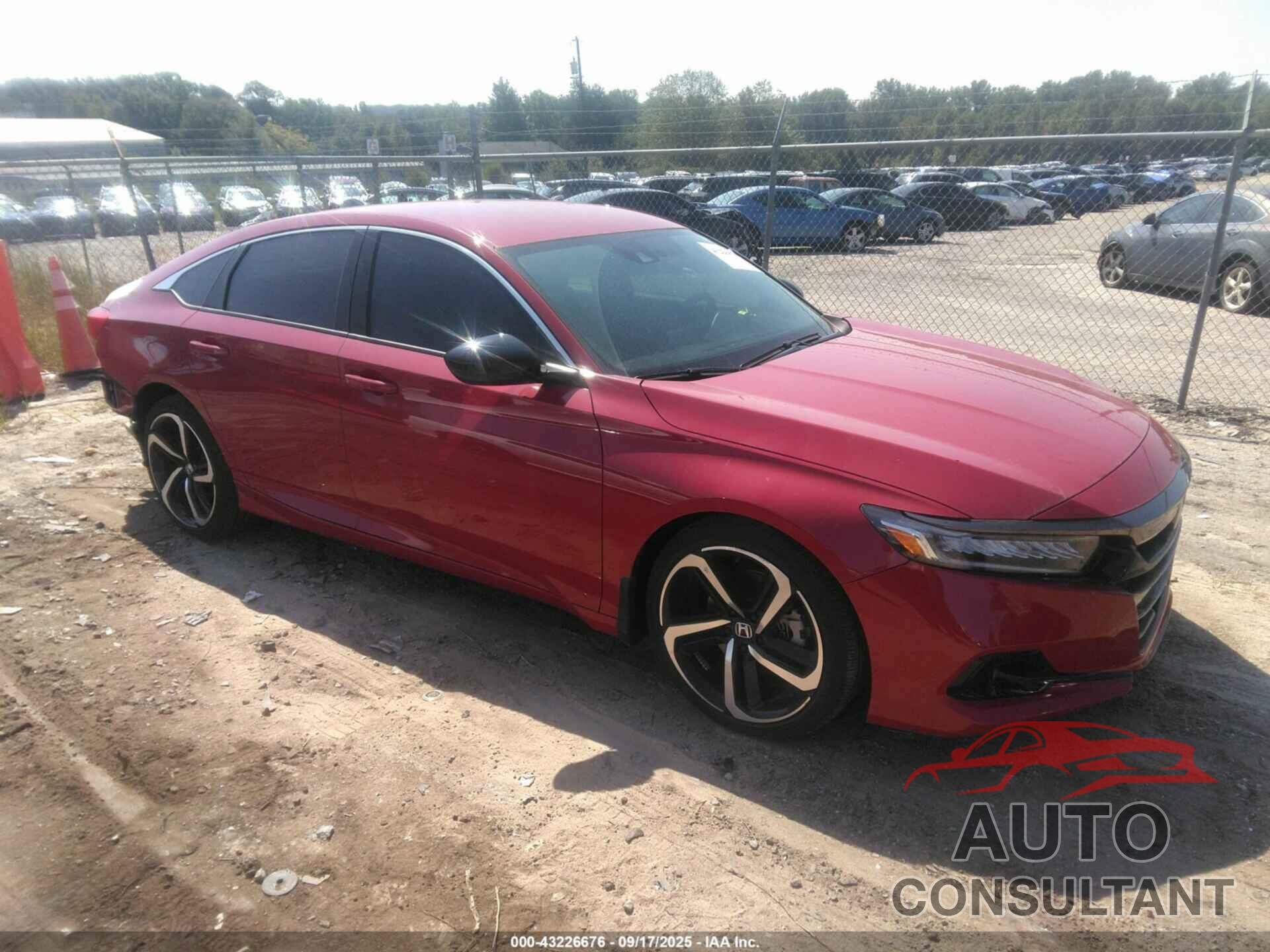 HONDA ACCORD 2021 - 1HGCV1F42MA115621