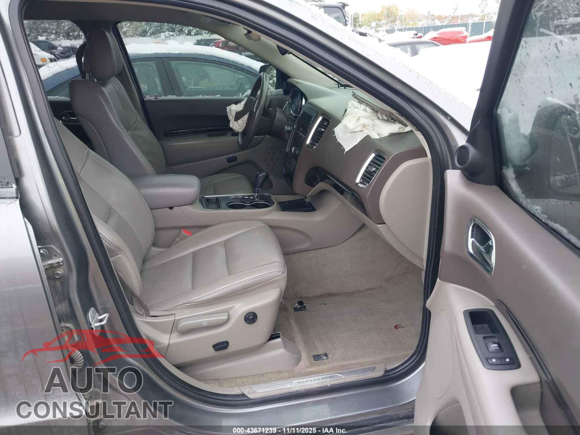 DODGE DURANGO 2013 - 1C4RDJDG5DC602180