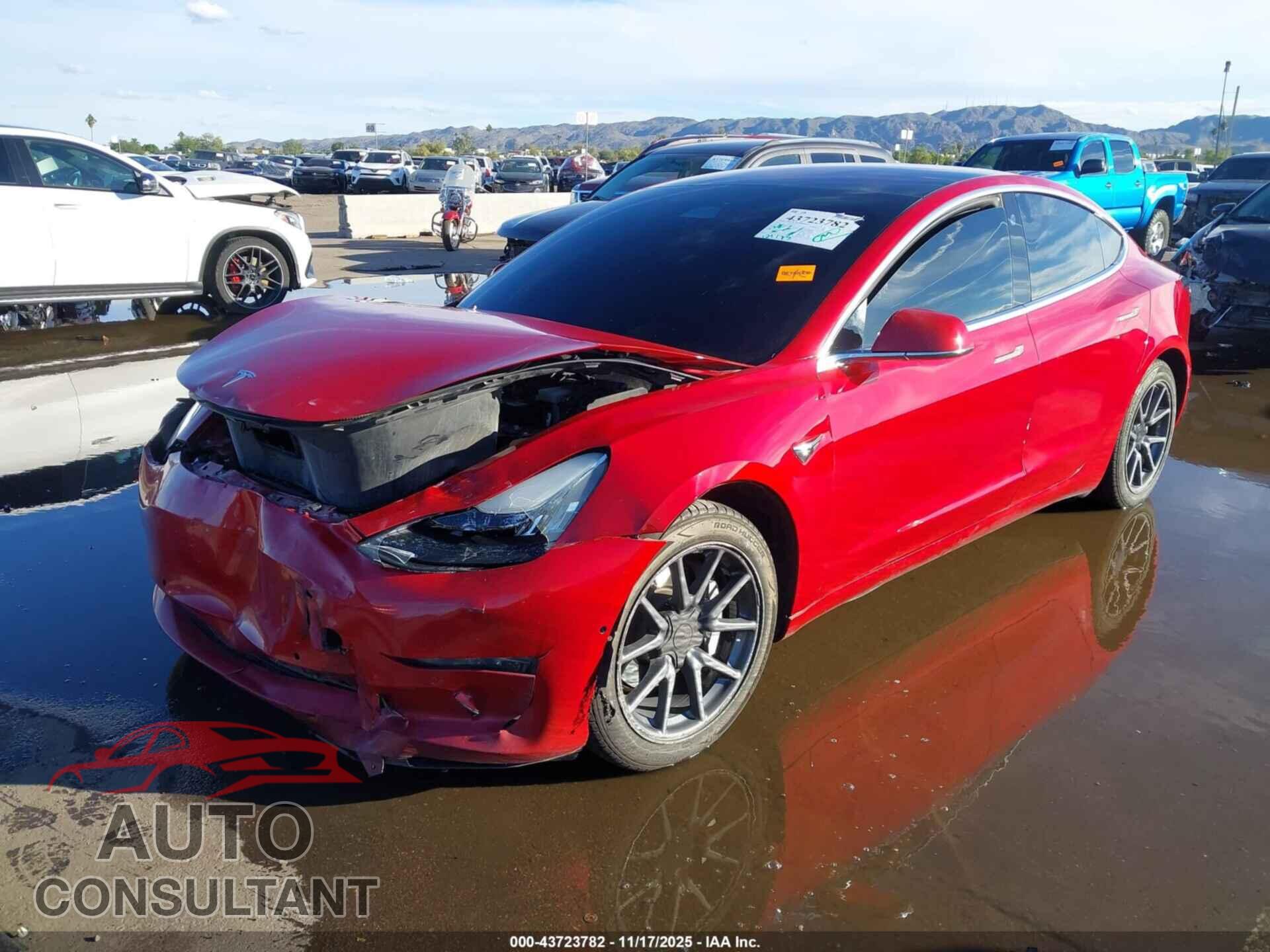 TESLA MODEL 3 2018 - 5YJ3E1EA8JF058141