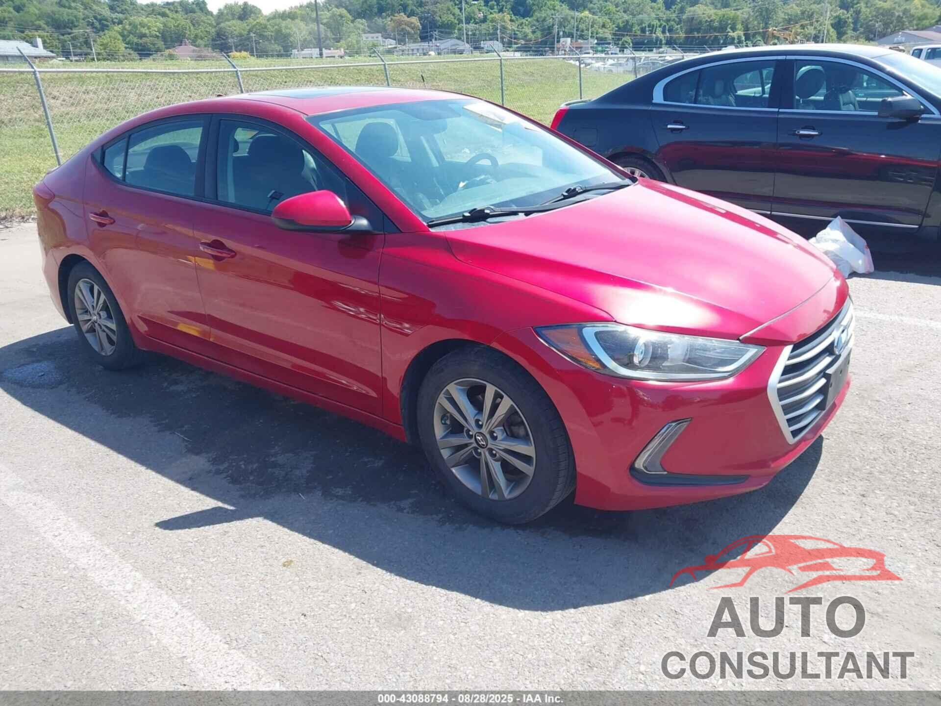 HYUNDAI ELANTRA 2017 - 5NPD84LF7HH159193