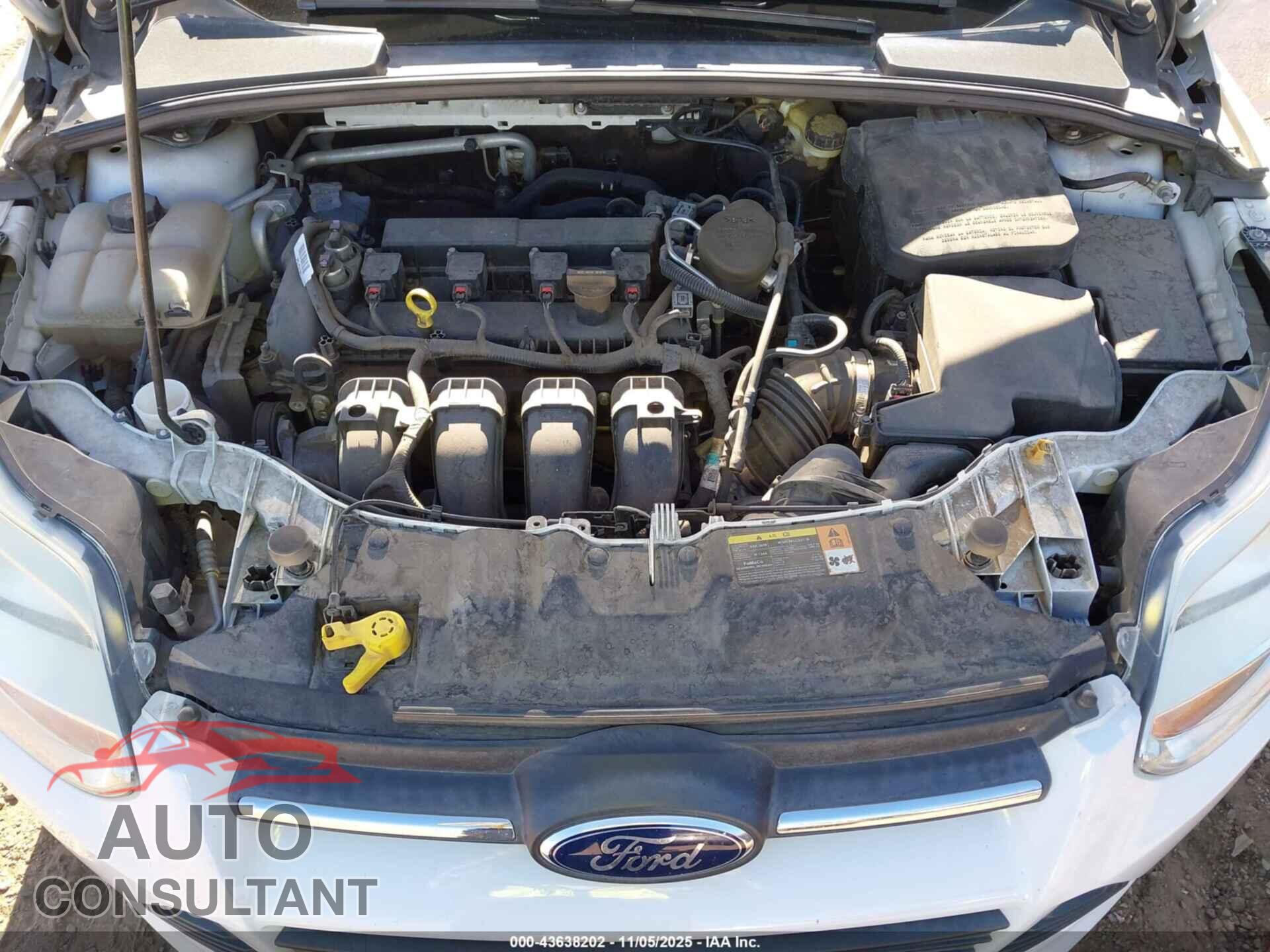 FORD FOCUS 2013 - 1FADP3F2XDL374357