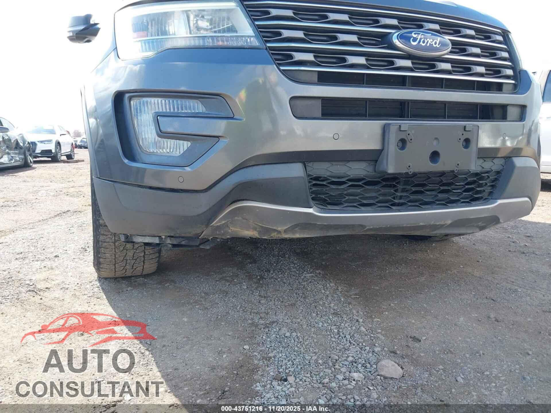 FORD EXPLORER 2017 - 1FM5K7D85HGA43577