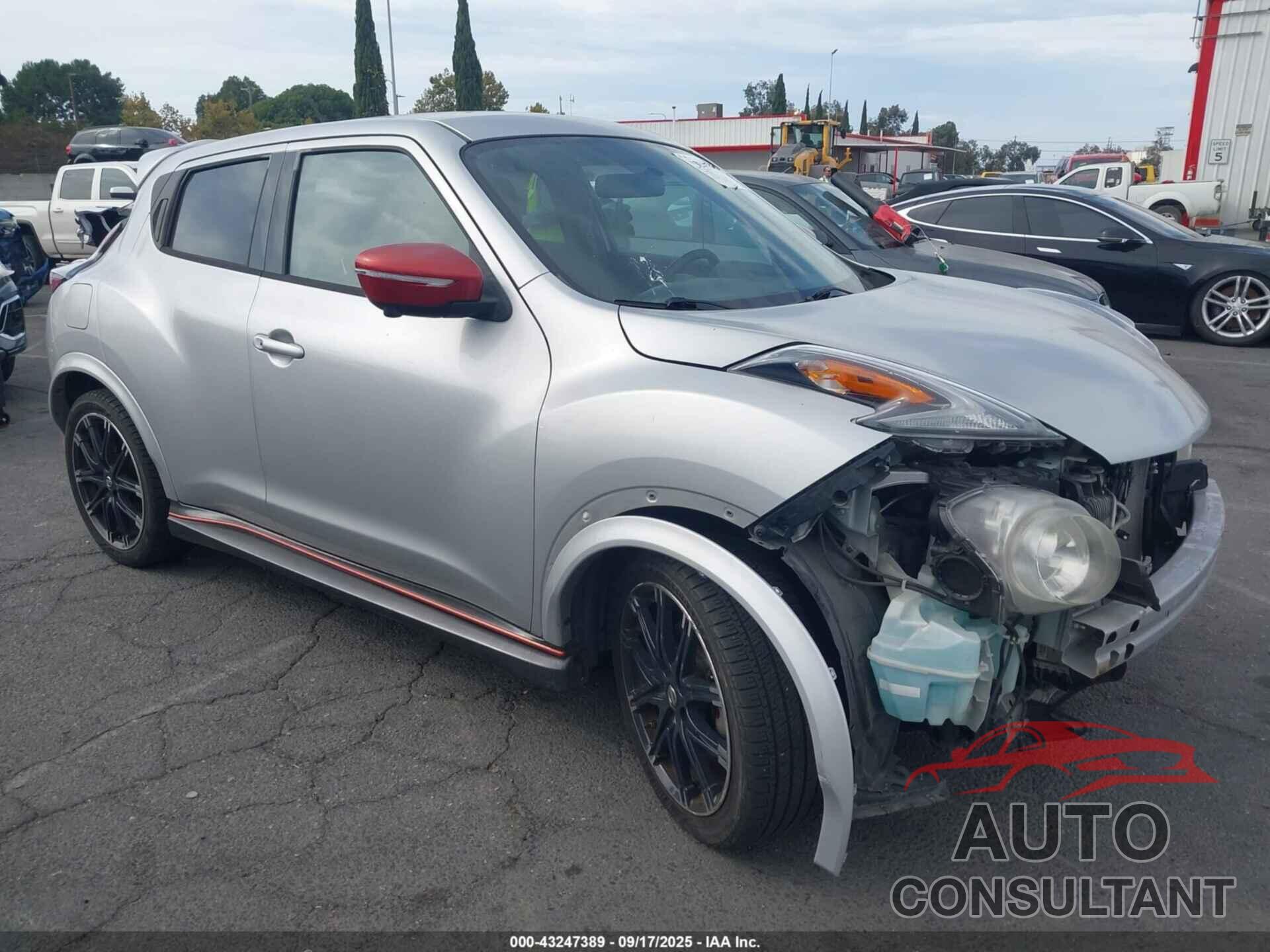 NISSAN JUKE 2015 - JN8AF5MV6FT561997
