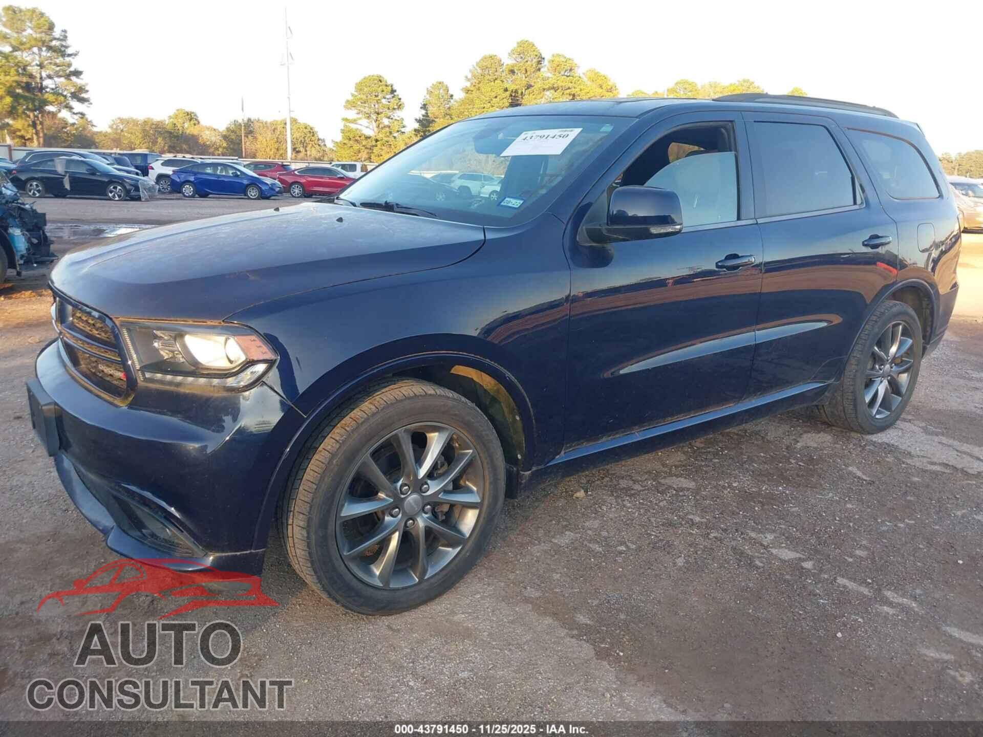 DODGE DURANGO 2017 - 1C4RDHDG6HC717627