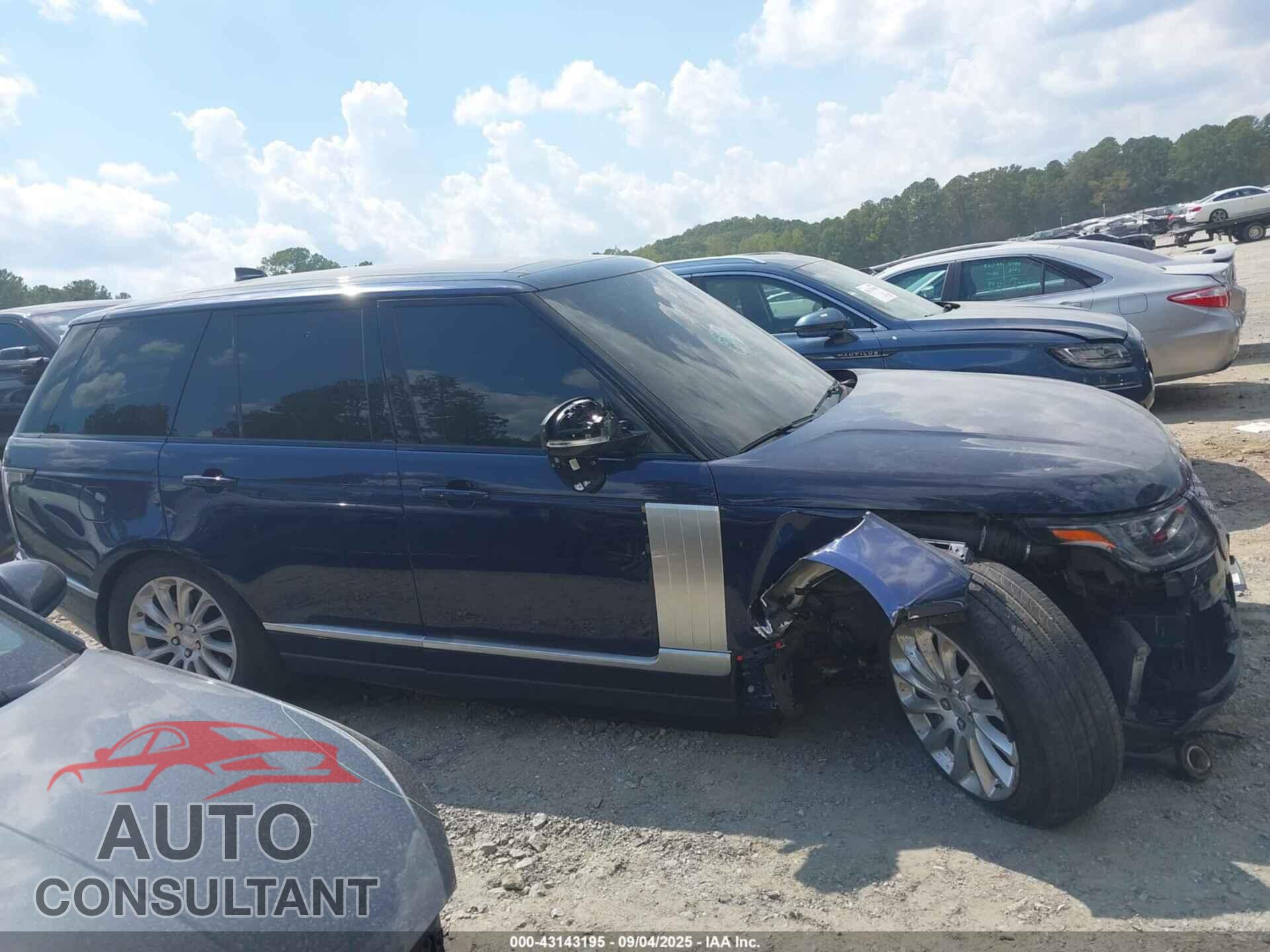 LAND ROVER RANGE ROVER 2018 - SALGS2SV0JA511662