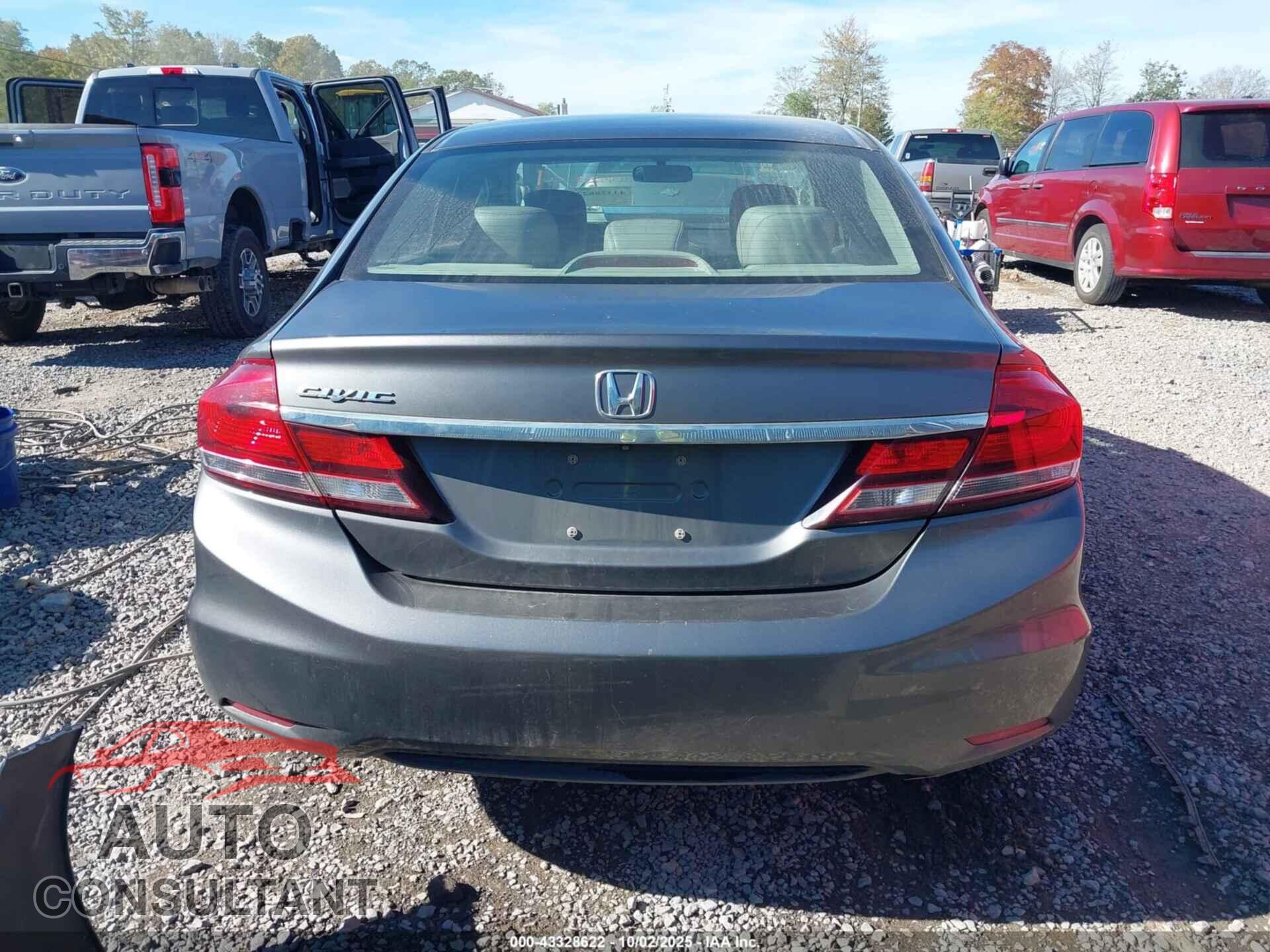 HONDA CIVIC 2013 - 2HGFB2F99DH517869