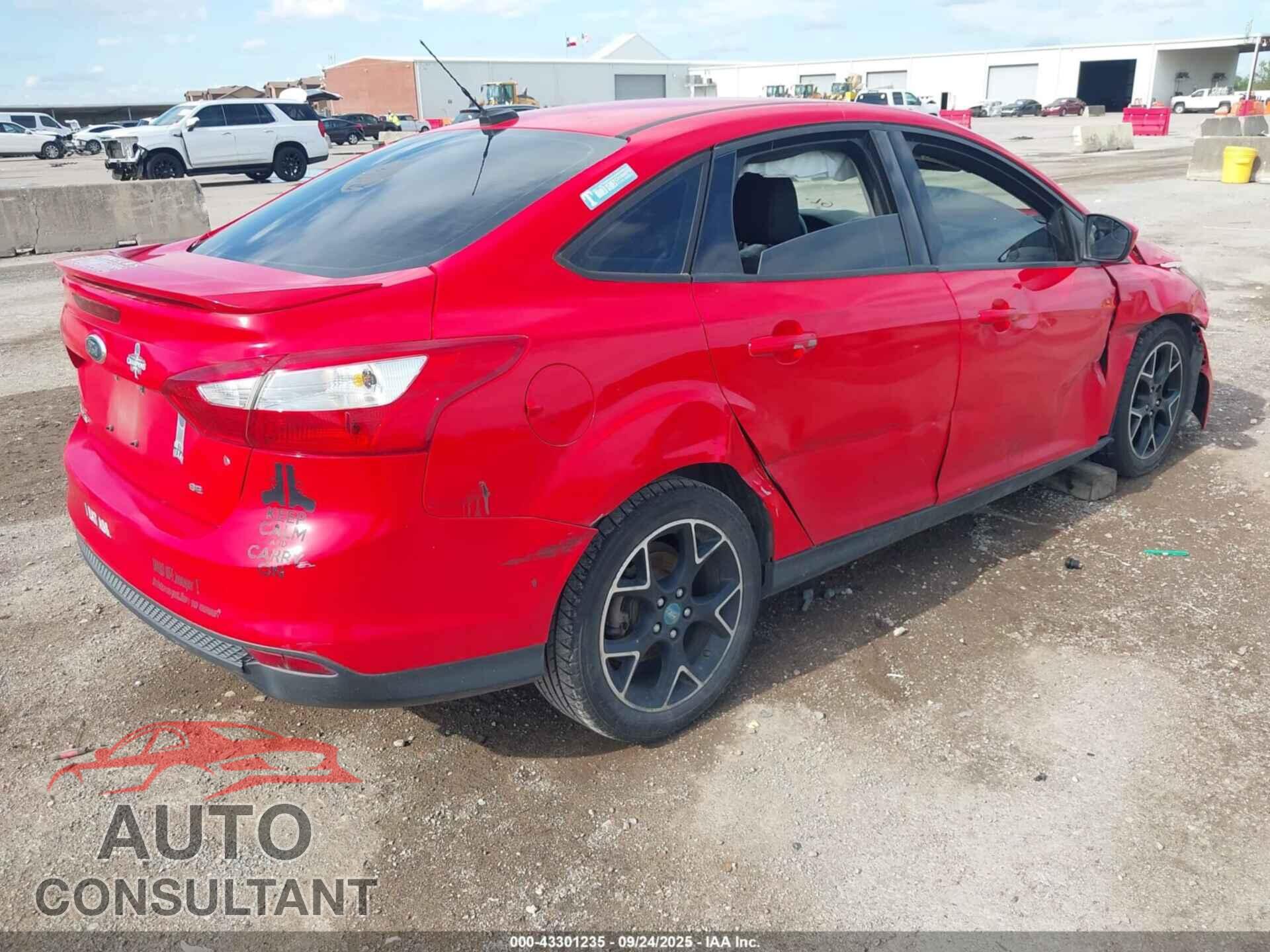 FORD FOCUS 2012 - 1FAHP3F21CL123548
