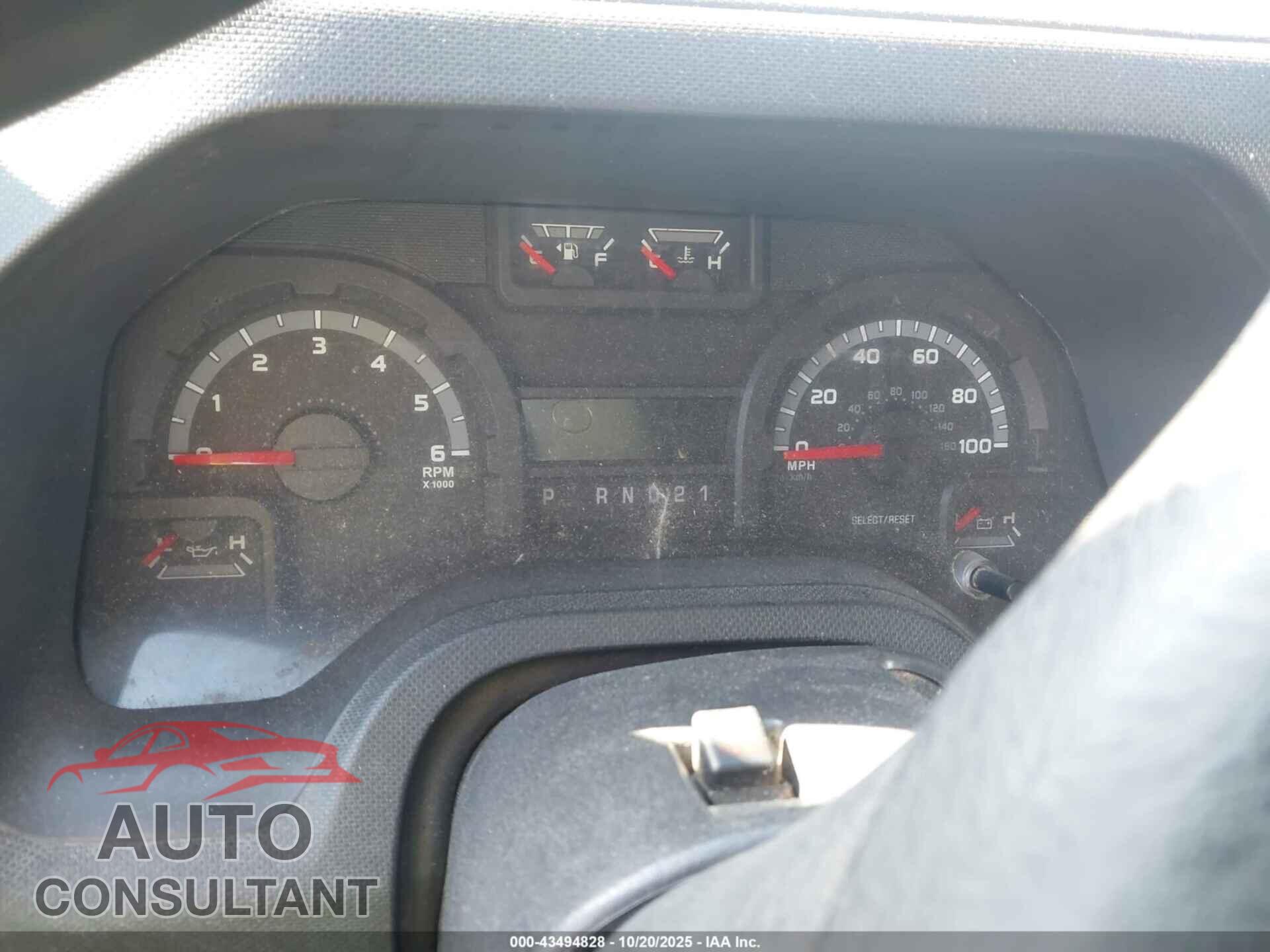 FORD E-150 2010 - 1FTNE1EW4ADA13791