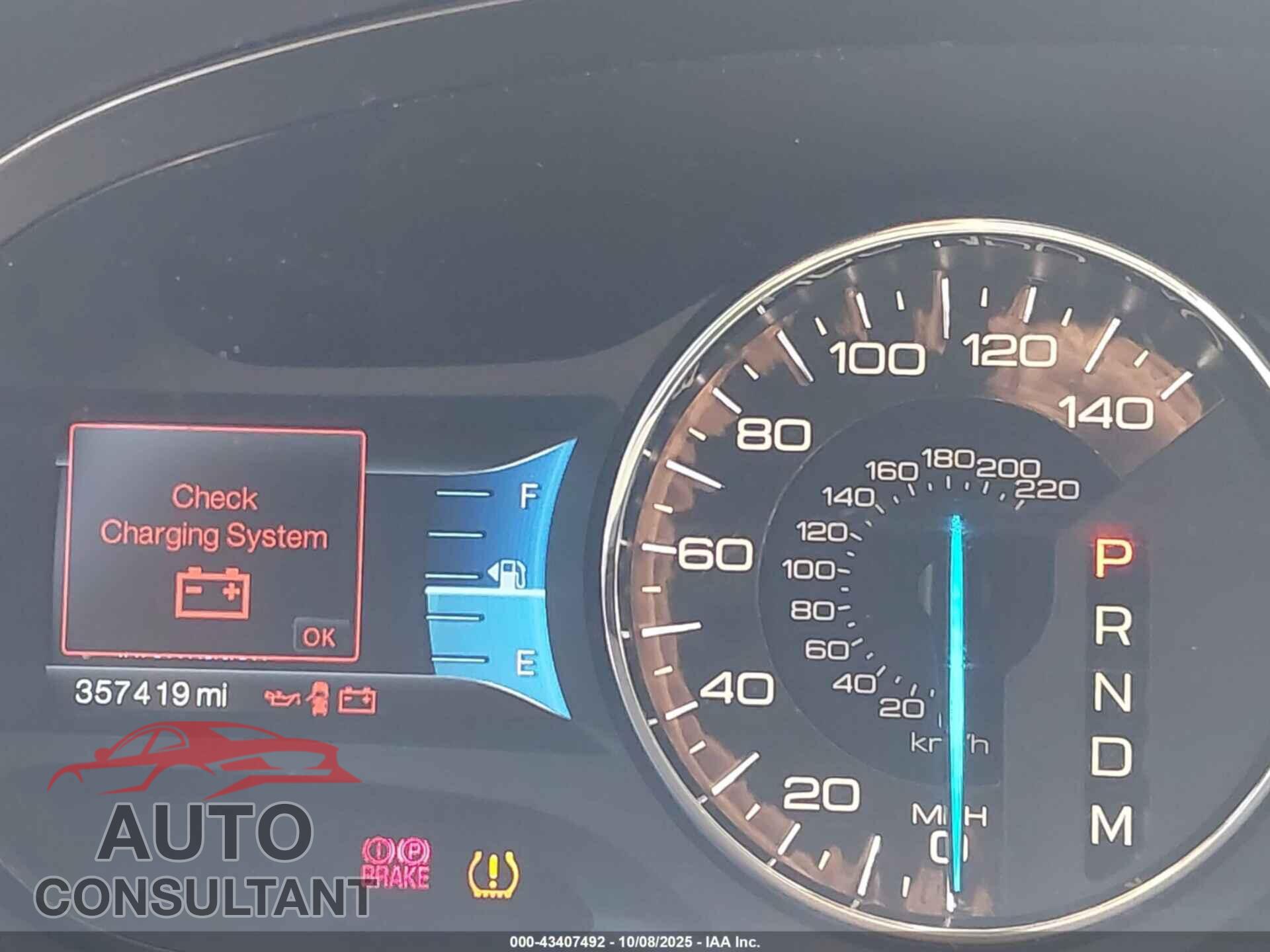 FORD EDGE 2011 - 2FMDK3AK7BBB51220