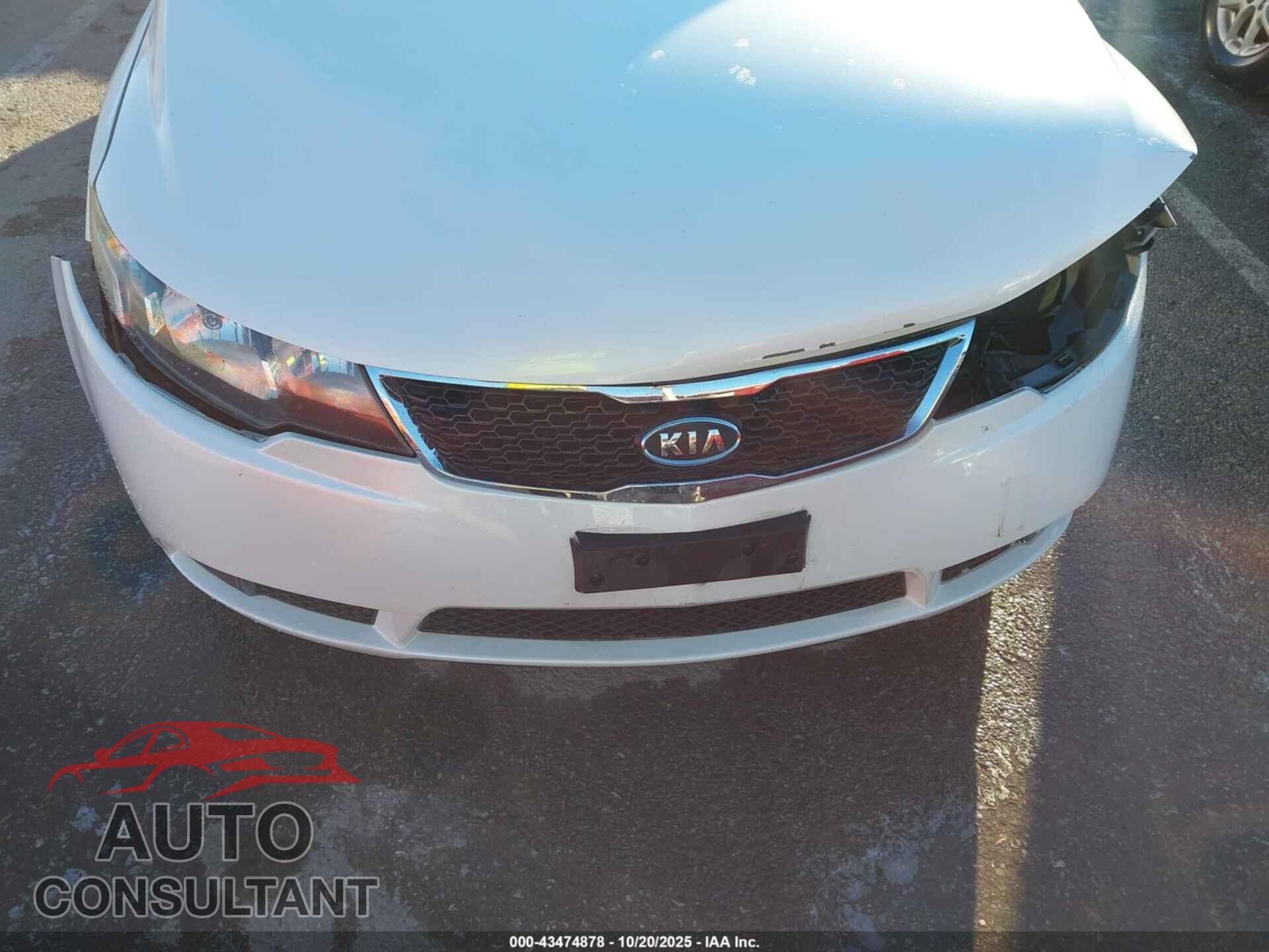 KIA FORTE 2012 - KNAFU4A28C5550105