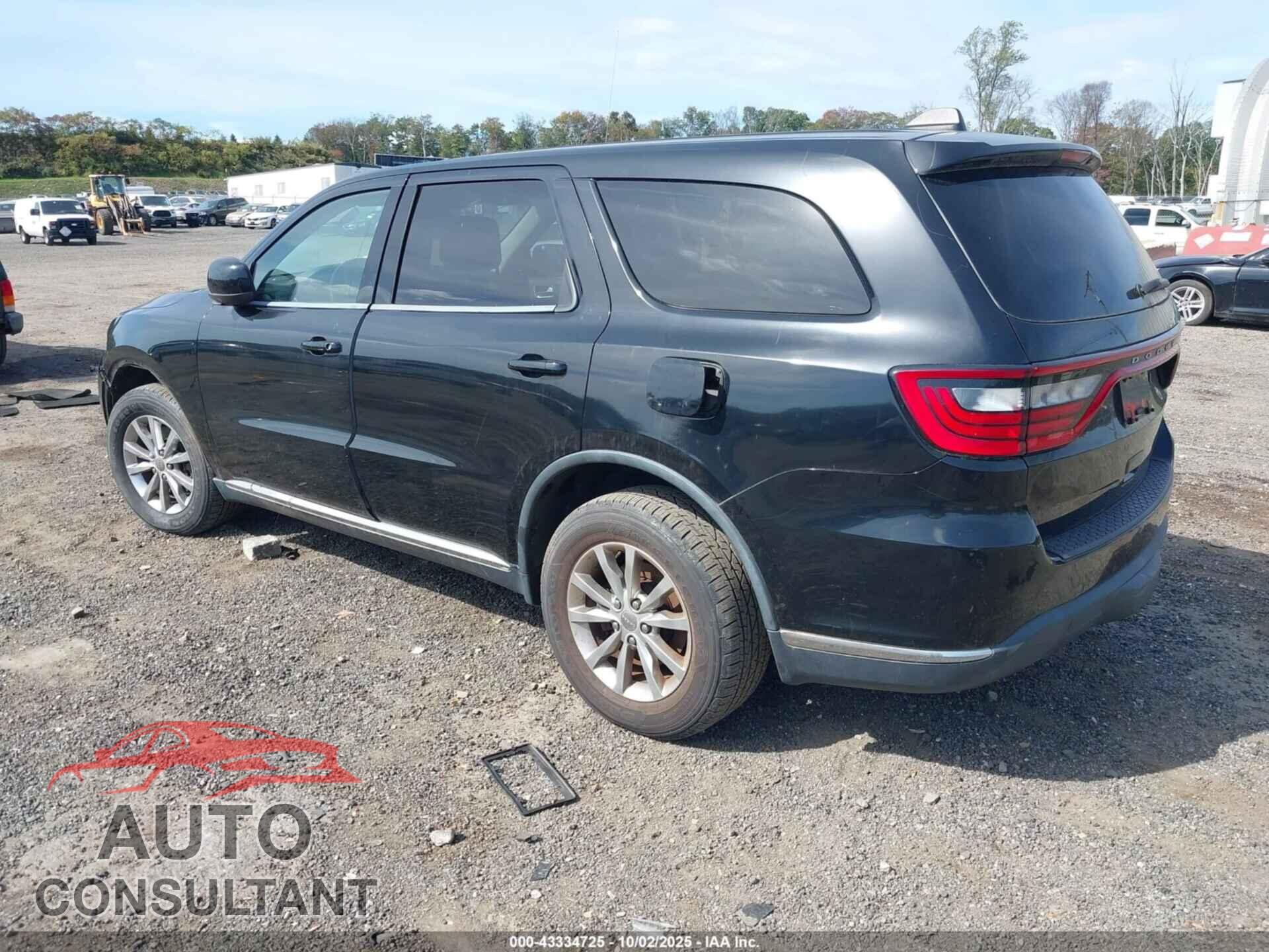 DODGE DURANGO 2016 - 1C4RDJFG0GC449614