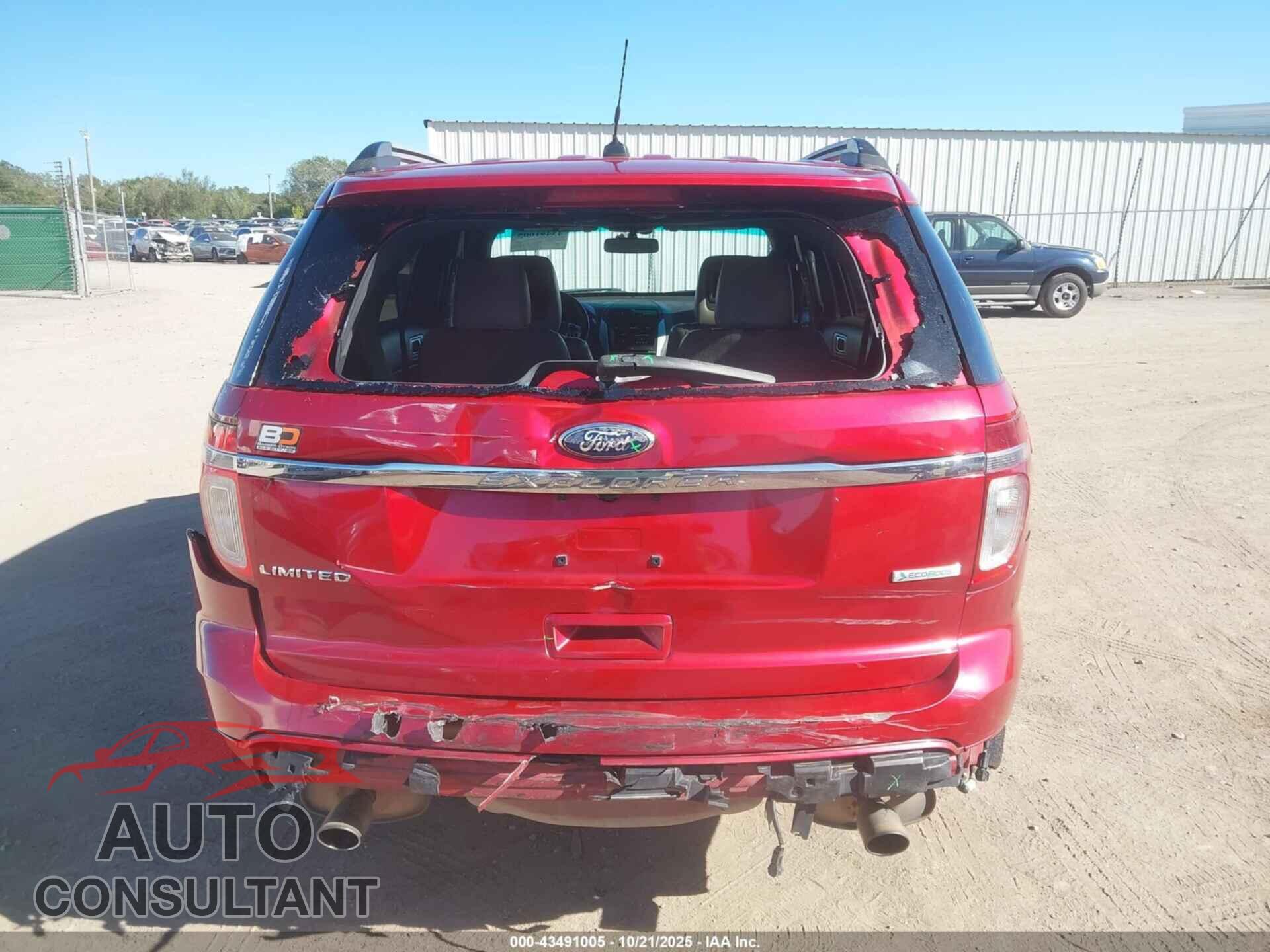 FORD EXPLORER 2012 - 1FMHK7F91CGA41918